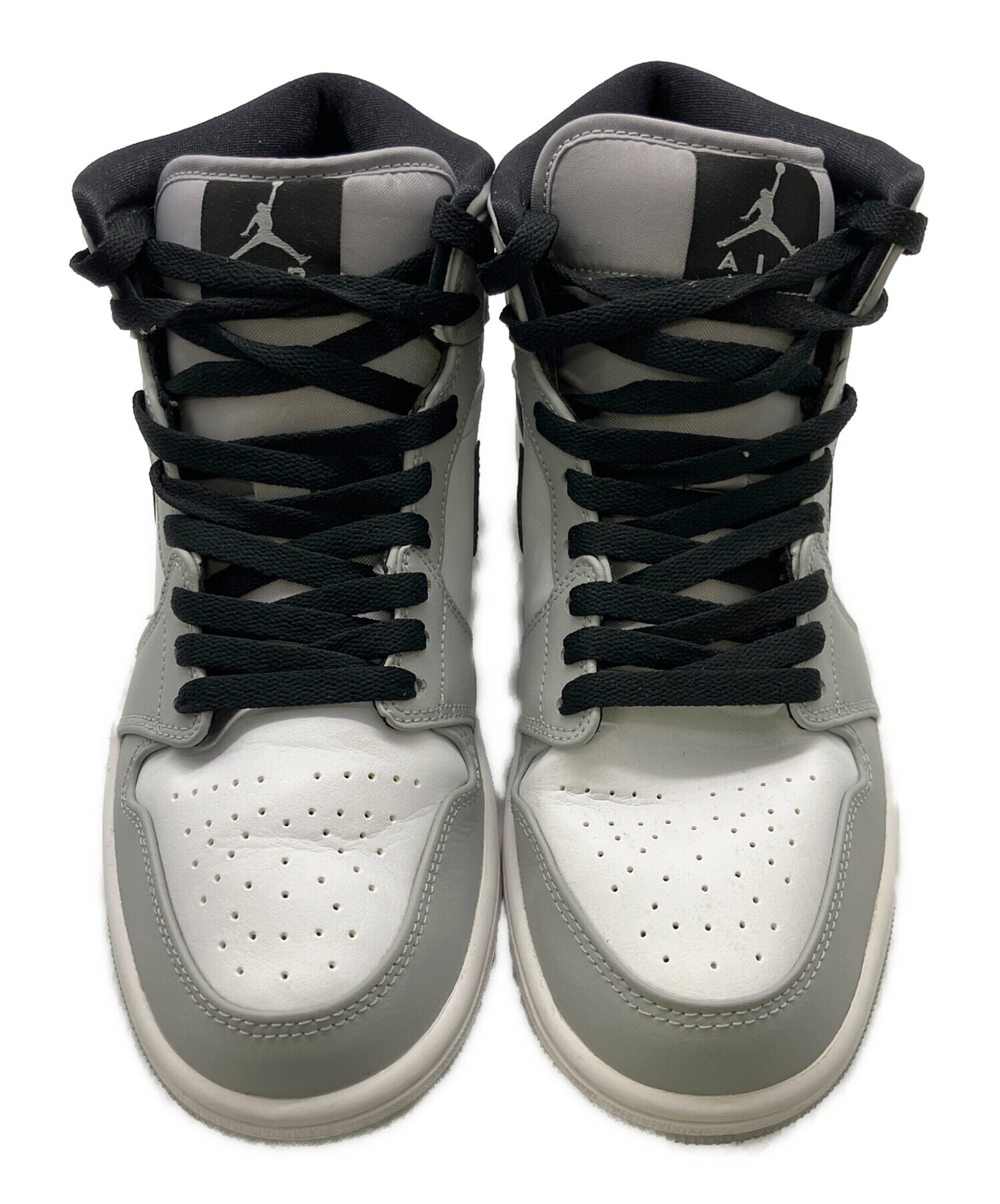 中古・古着通販】NIKE (ナイキ) ハイカットスニーカー グレー サイズ