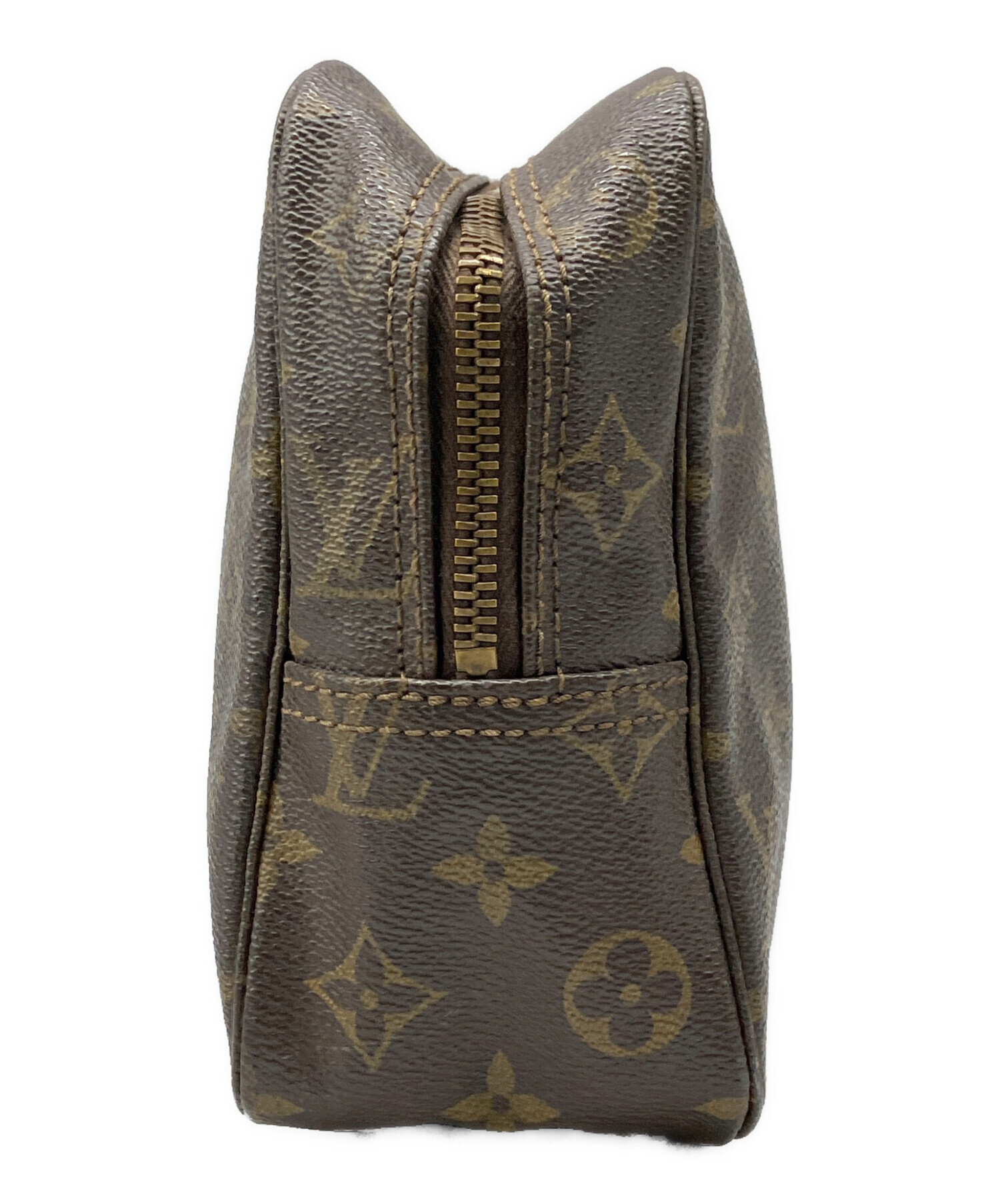 ルイ・ヴィトン トルス トワレット 28 モノグラム コスメポーチ 中古・古着通販】LOUIS VUITTON (ルイ ヴィトン) トゥルーストワレット