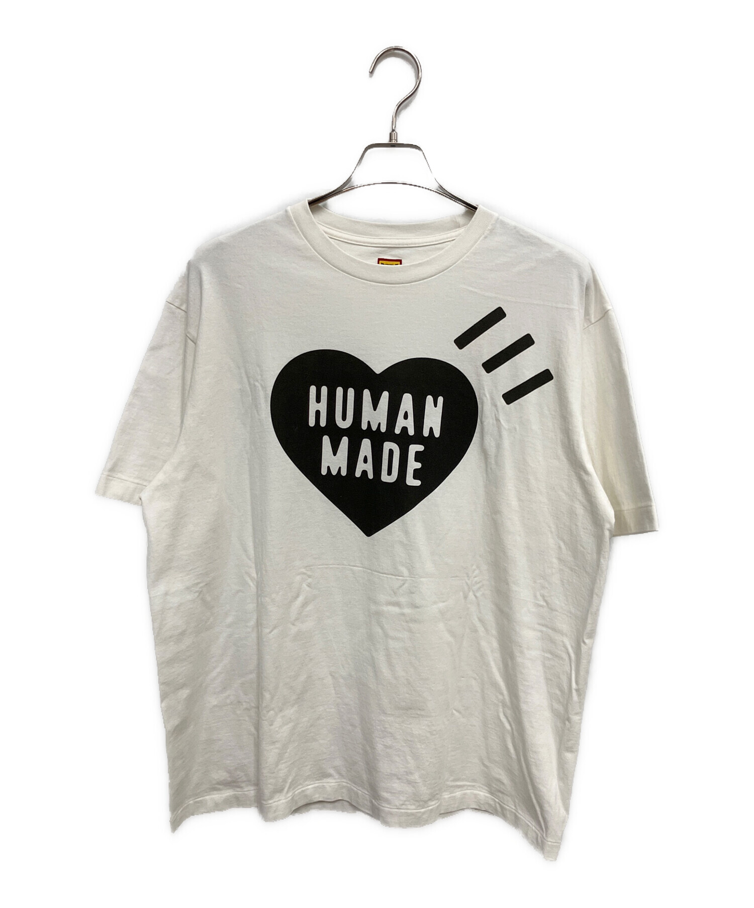 ヒューマンメイド　Tシャツ　クリーニング済み 中古・古着通販】HUMAN MADE (ヒューマンメイド) Tシャツ ホワイト