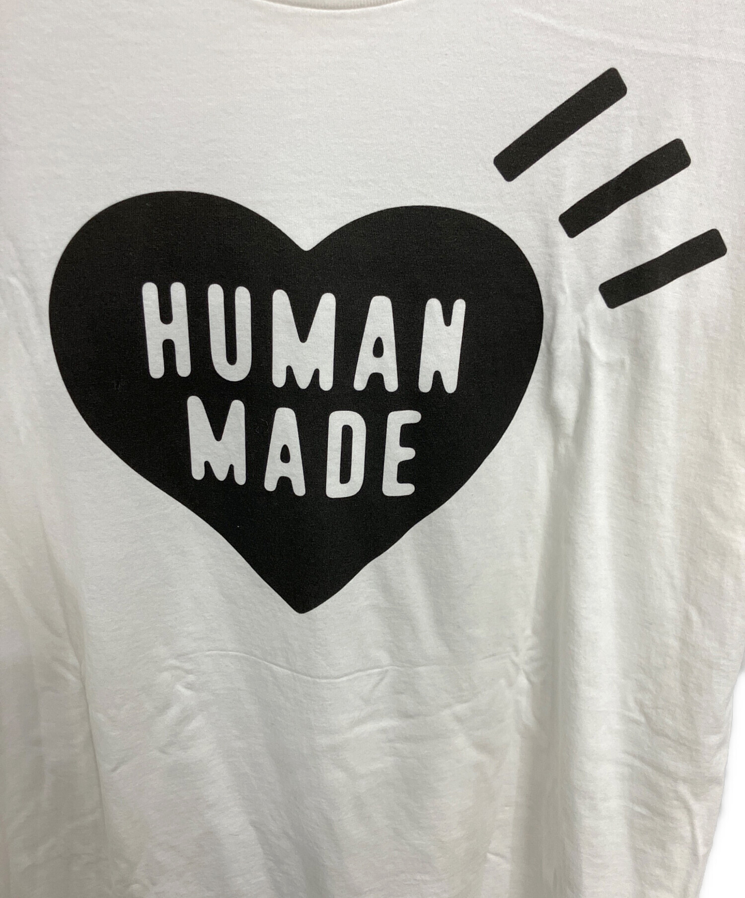 中古・古着通販】HUMAN MADE (ヒューマンメイド) Tシャツ ホワイト