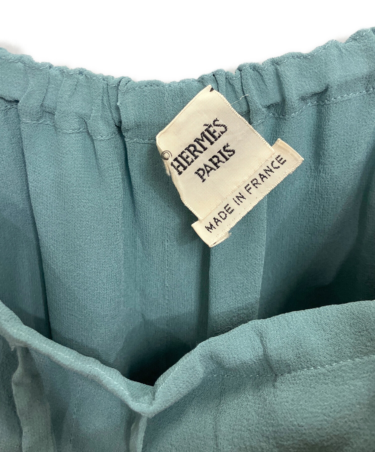 中古・古着通販】HERMES (エルメス) イージーパンツ ブルー サイズ:38 
