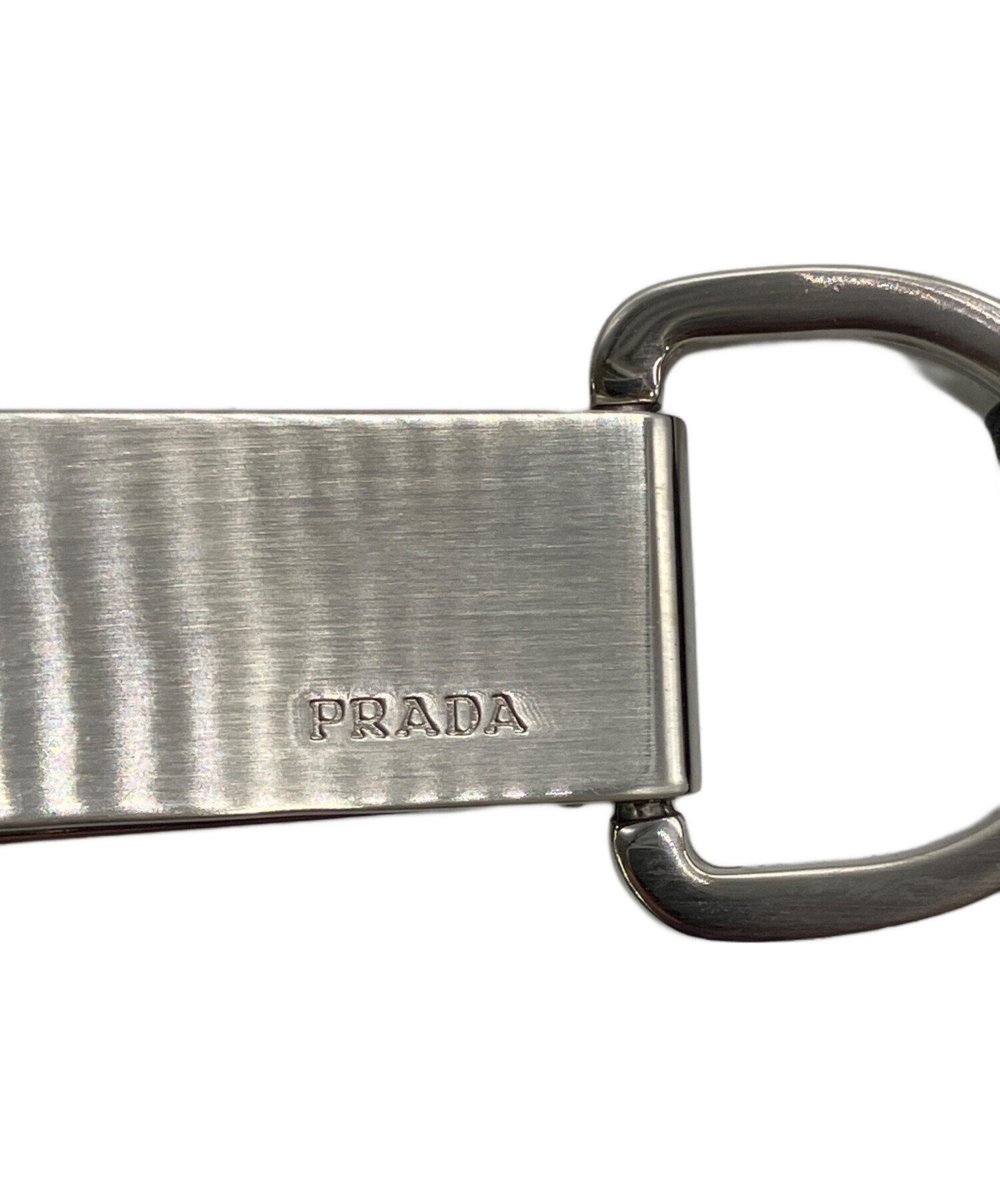 中古・古着通販】PRADA (プラダ) レザーベルト ブラック｜ブランド