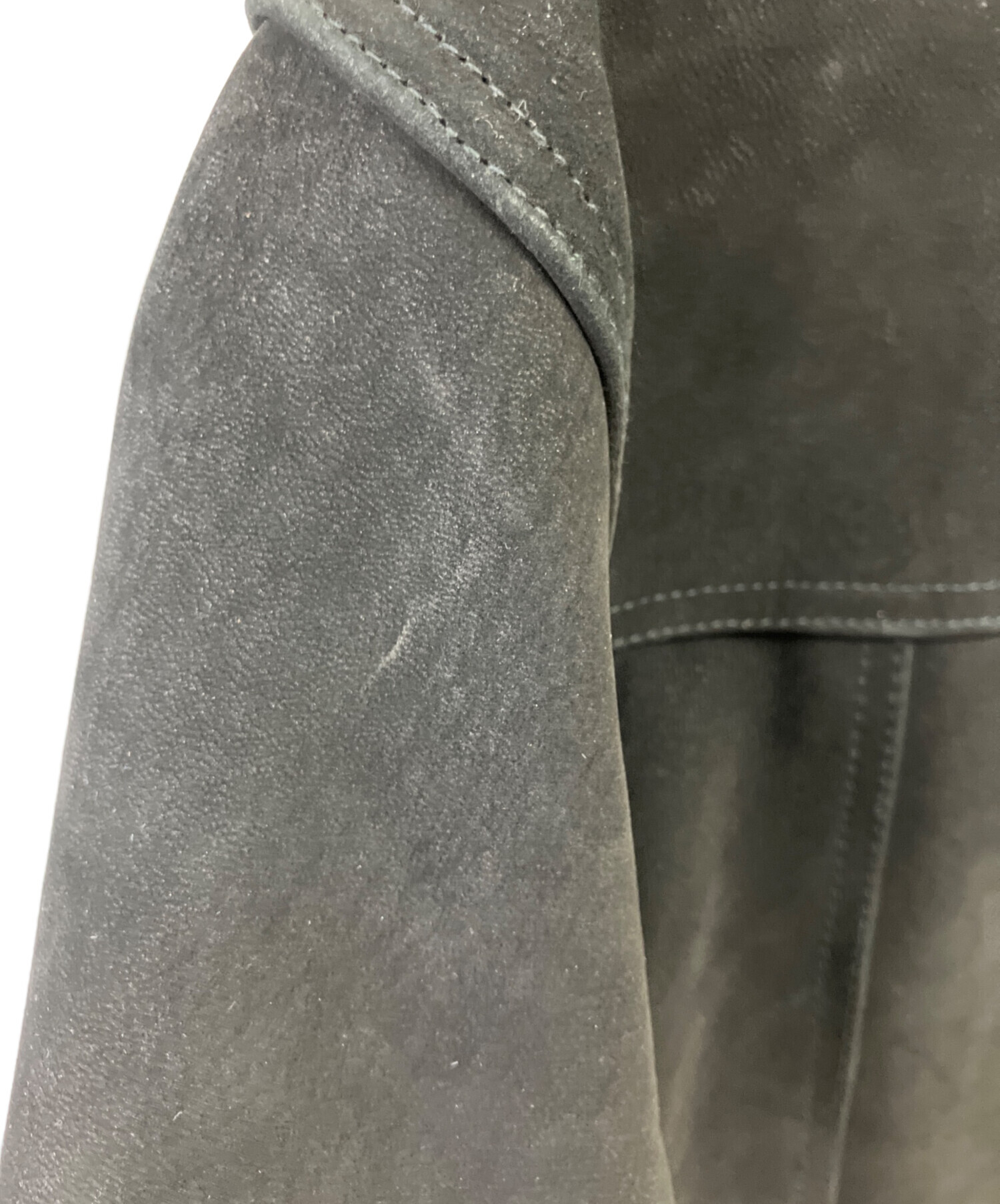 中古・古着通販】LEE (リー) レザージャケット ブラック サイズ:42