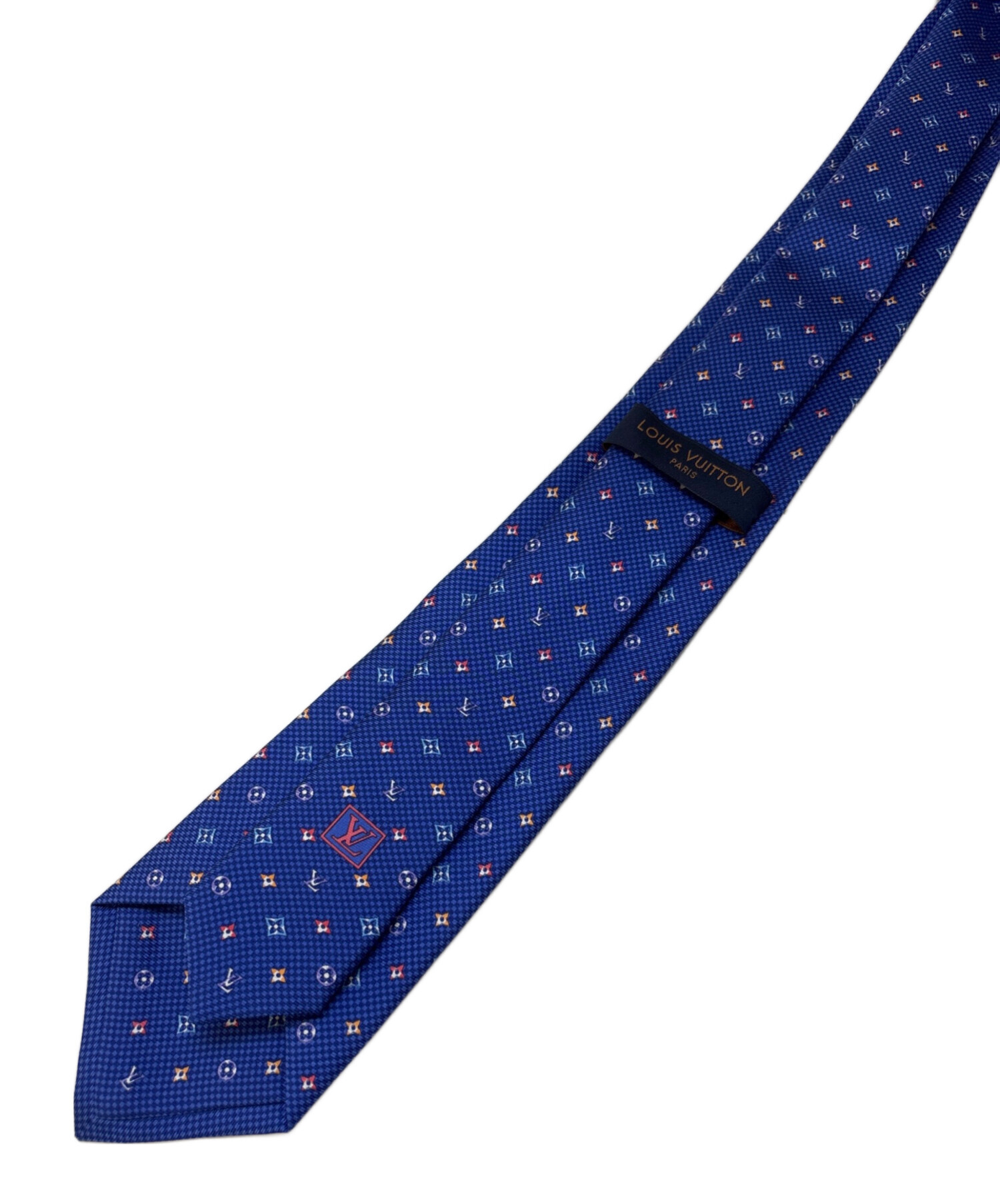 中古・古着通販】LOUIS VUITTON (ルイ ヴィトン) ネクタイ ブルー