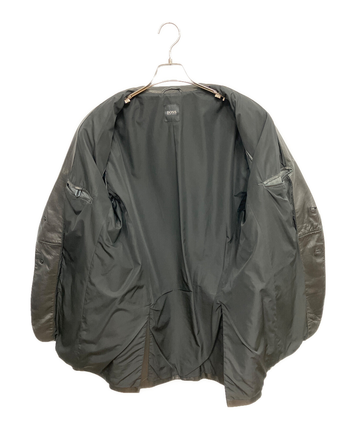 中古・古着通販】BOSS HUGO BOSS (ボス ヒューゴボス) レザー
