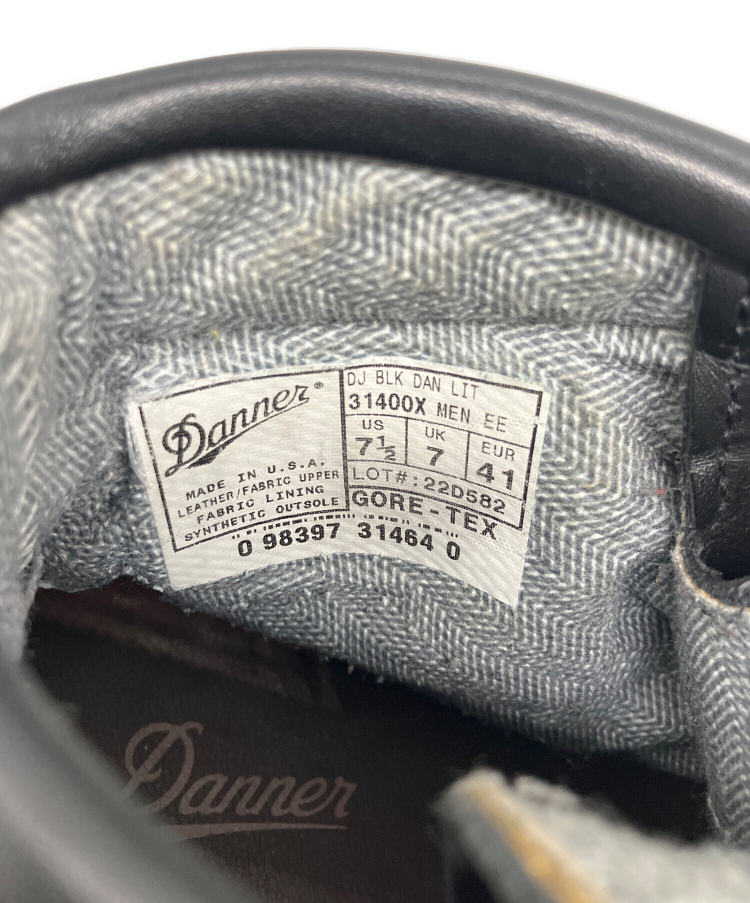 中古・古着通販】Danner (ダナー) DANNER LIGHT ブラック サイズ:27.5