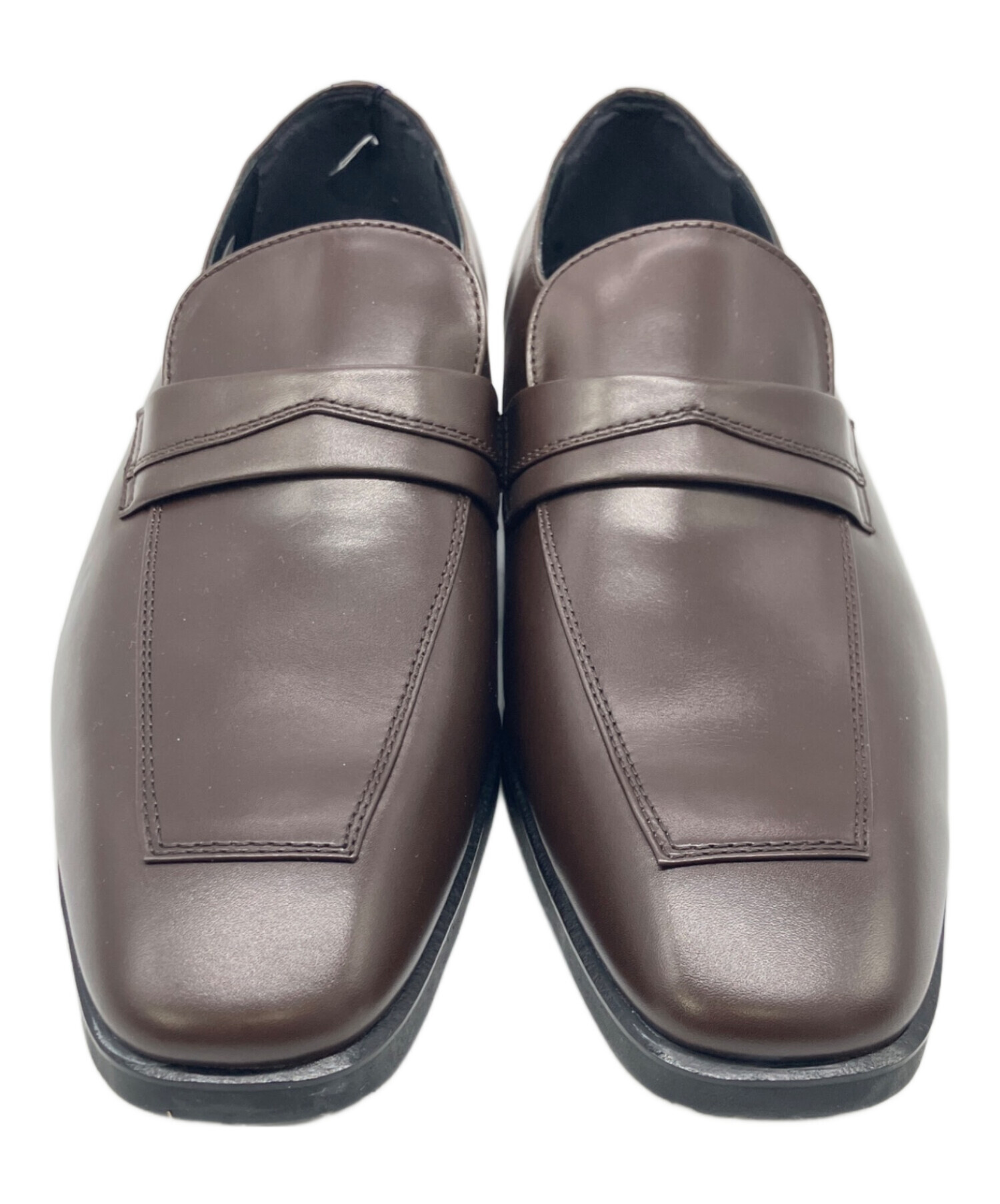 中古・古着通販】BURBERRY (バーバリー) レザーシューズ ブラウン