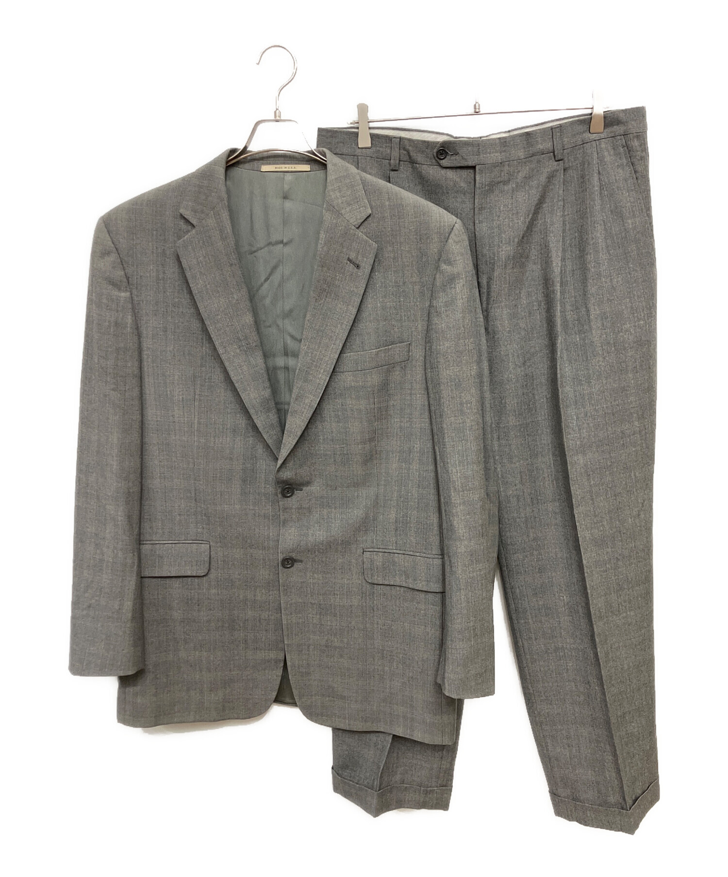中古・古着通販】BURBERRY (バーバリー) セットアップスーツ グレー