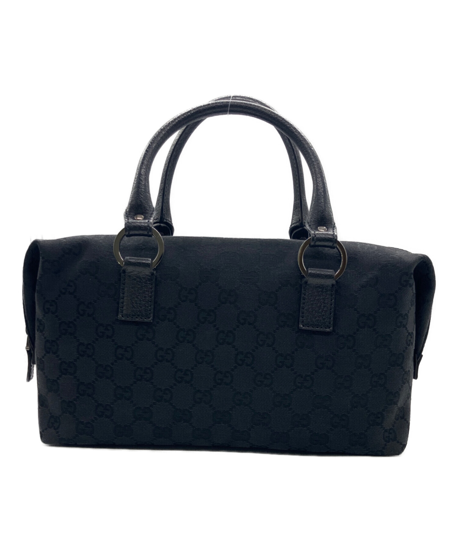 中古・古着通販】GUCCI (グッチ) ハンドバッグ ブラック｜ブランド