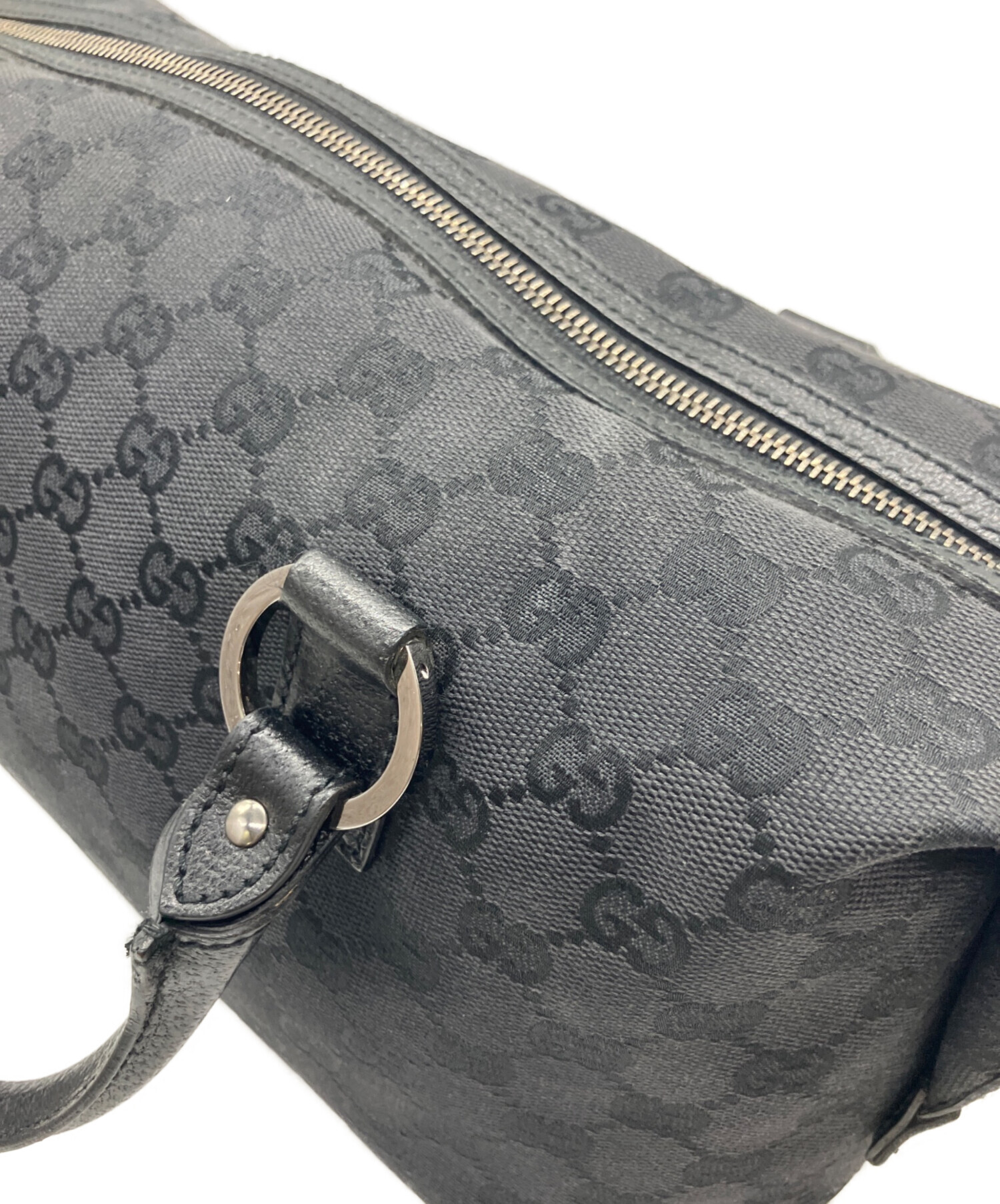 中古・古着通販】GUCCI (グッチ) ハンドバッグ ブラック｜ブランド