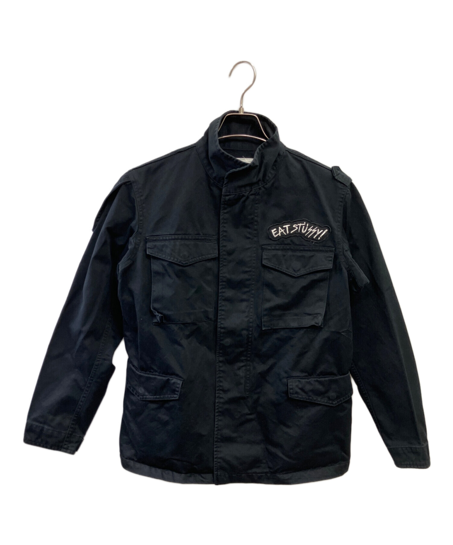 中古・古着通販】stussy (ステューシー) ジャケット ブラック サイズ:S 