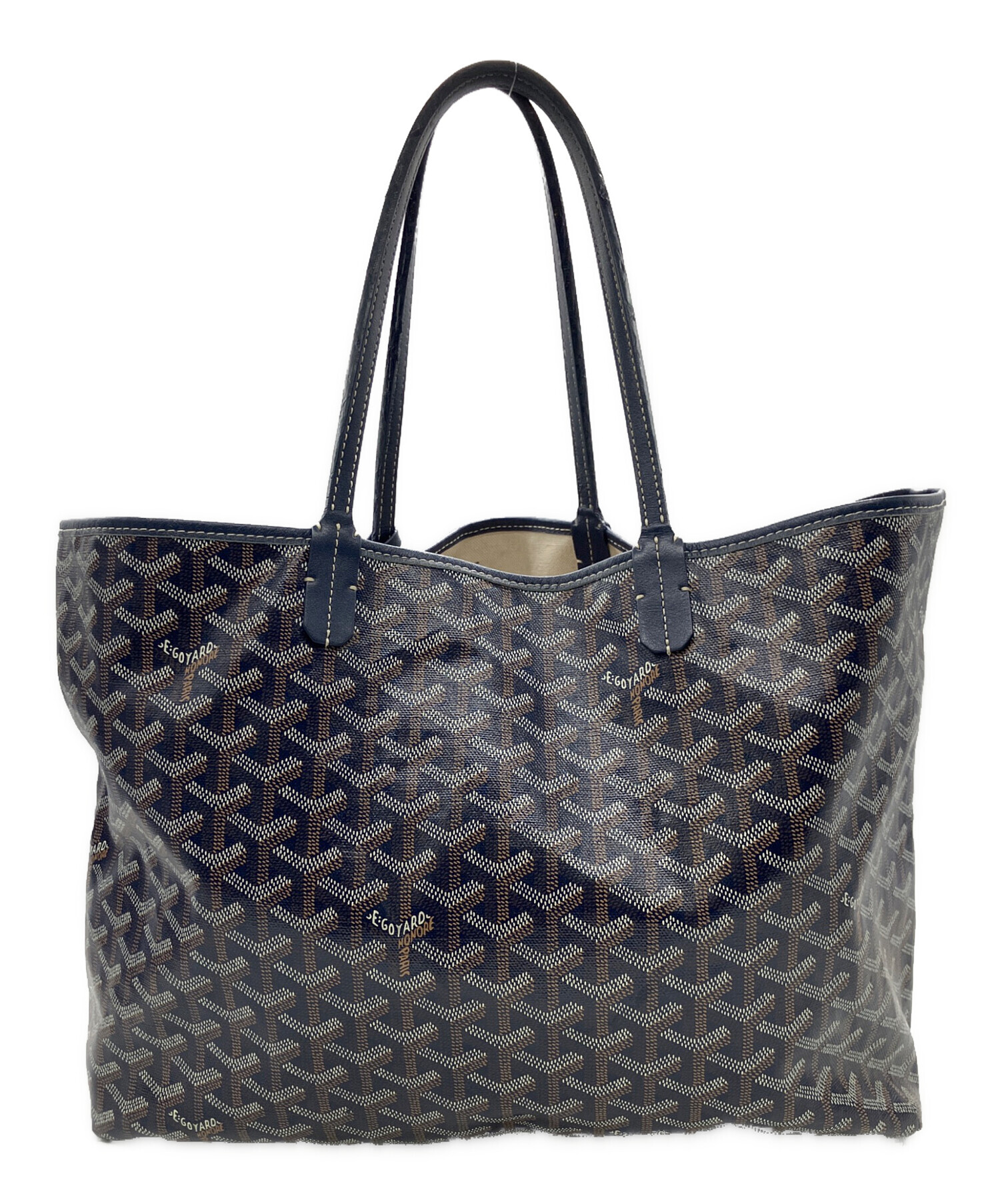 中古・古着通販】GOYARD (ゴヤール) トートバッグ ネイビー｜ブランド 