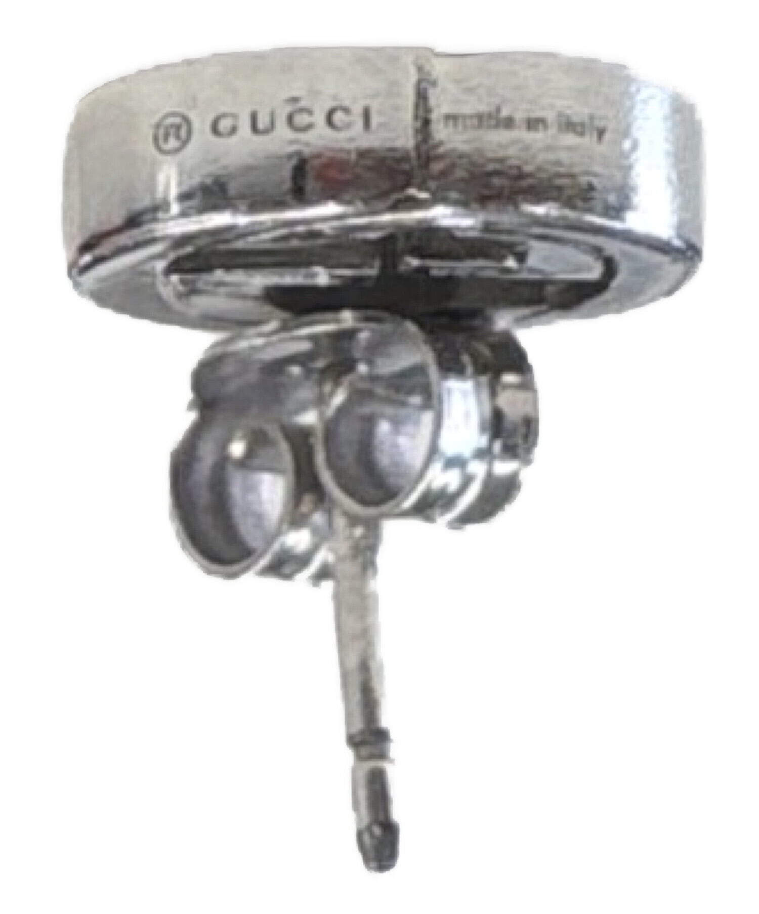 中古・古着通販】GUCCI (グッチ) インターロッキングG/シルバーピアス