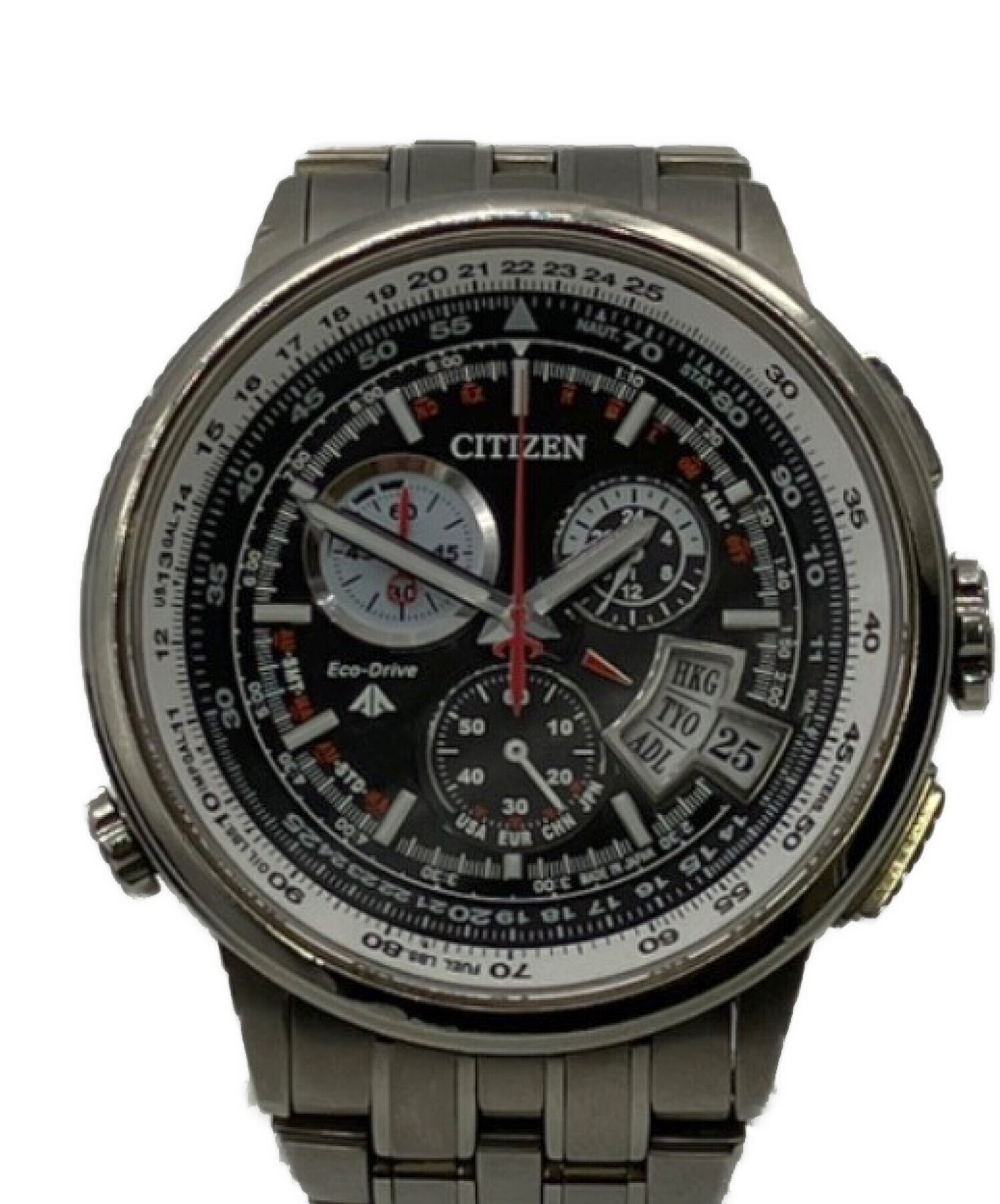中古・古着通販】CITIZEN (シチズン) エコドライブ クロノグラフ