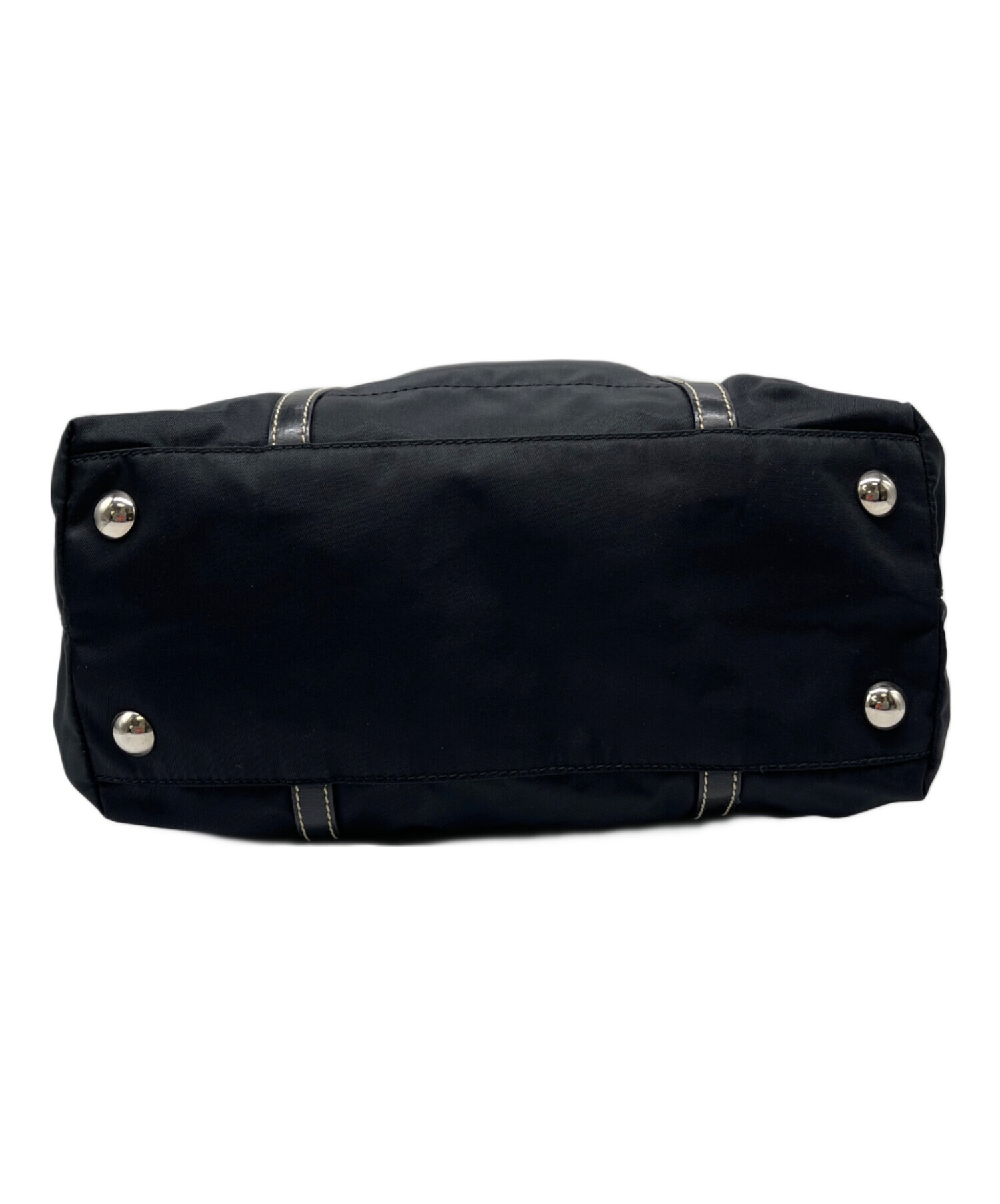 中古・古着通販】PRADA (プラダ) ナイロントートバッグ ブラック