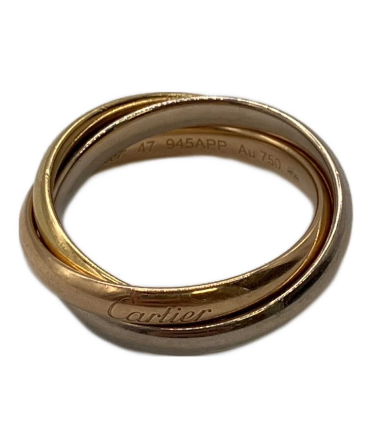 中古・古着通販】Cartier (カルティエ) トリニティリング サイズ:7号 