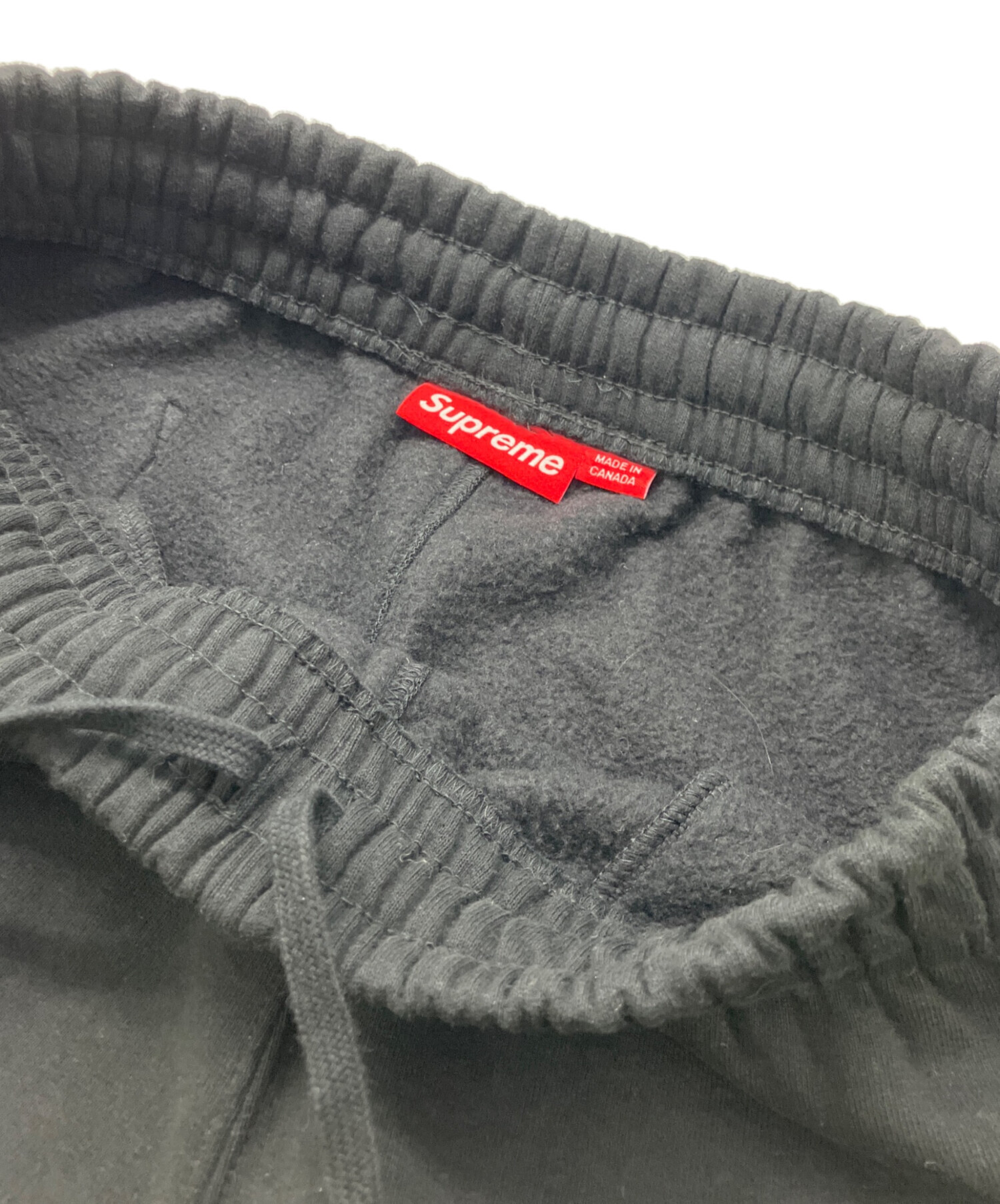 中古・古着通販】SUPREME (シュプリーム) スウェットパンツ ブラック