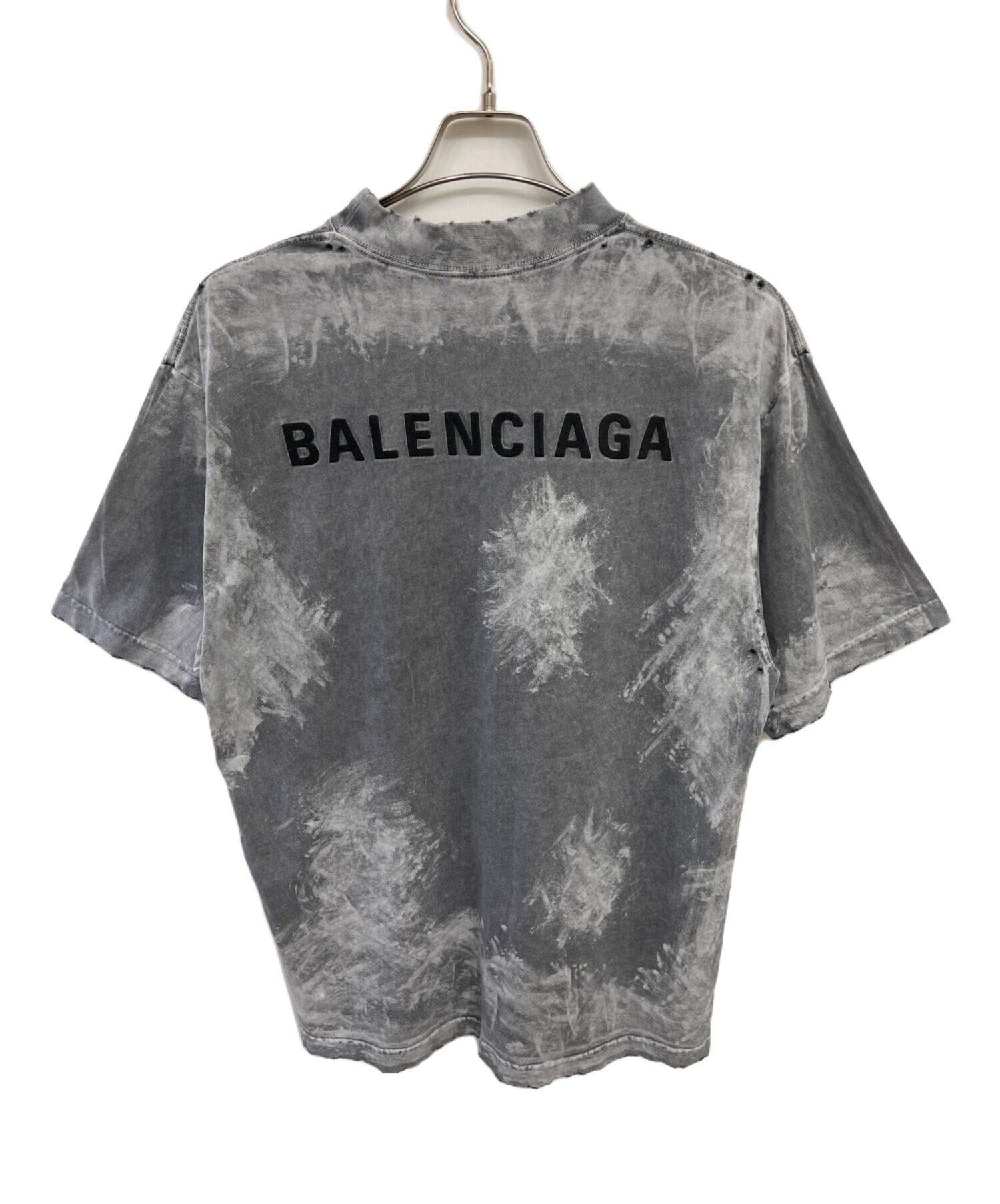 中古・古着通販】BALENCIAGA (バレンシアガ) Tシャツ グレー サイズ 