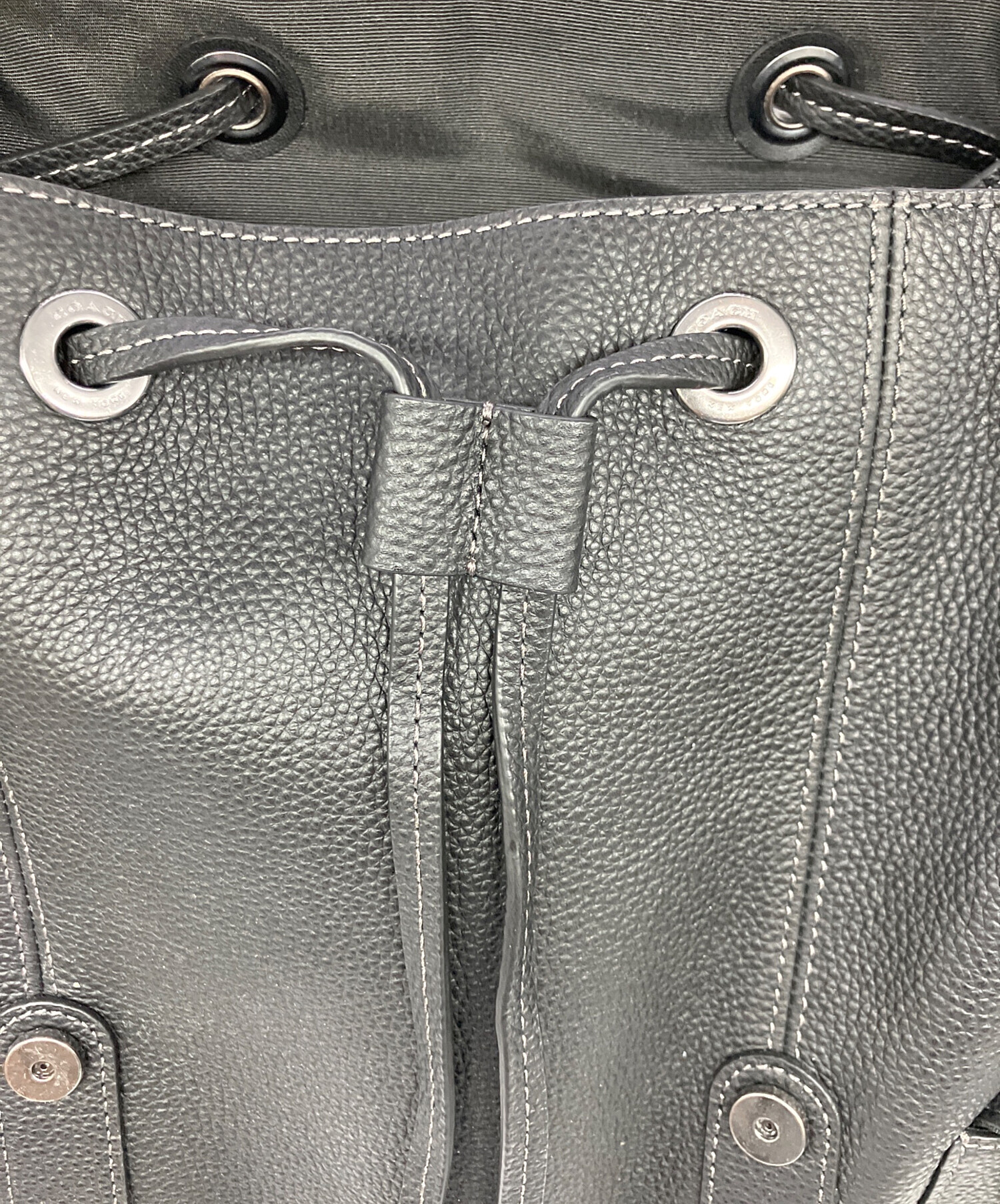 中古・古着通販】COACH (コーチ) リュック ブラック｜ブランド・古着