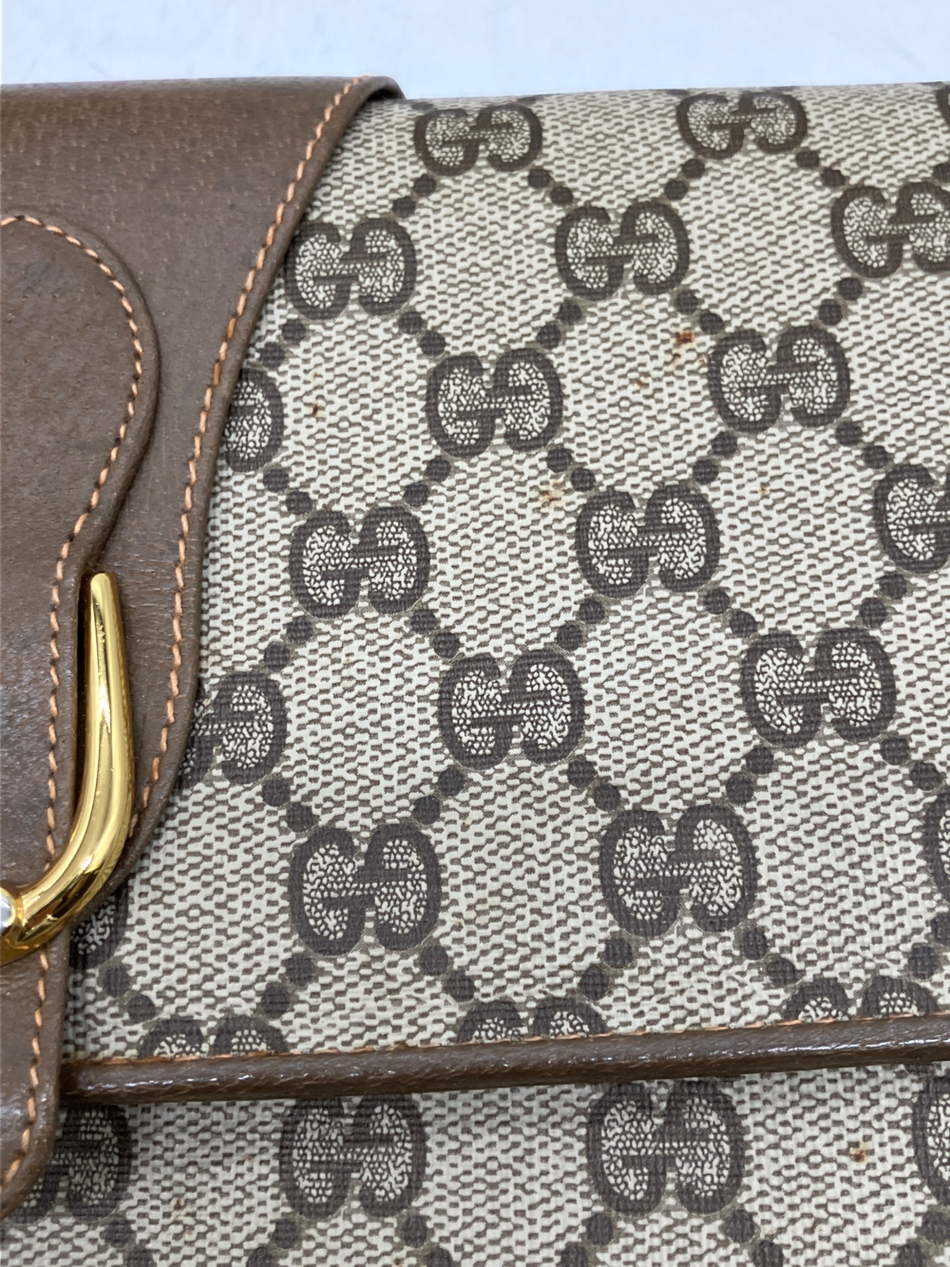 中古・古着通販】GUCCI (グッチ) ショルダーバッグ ブラウン｜ブランド