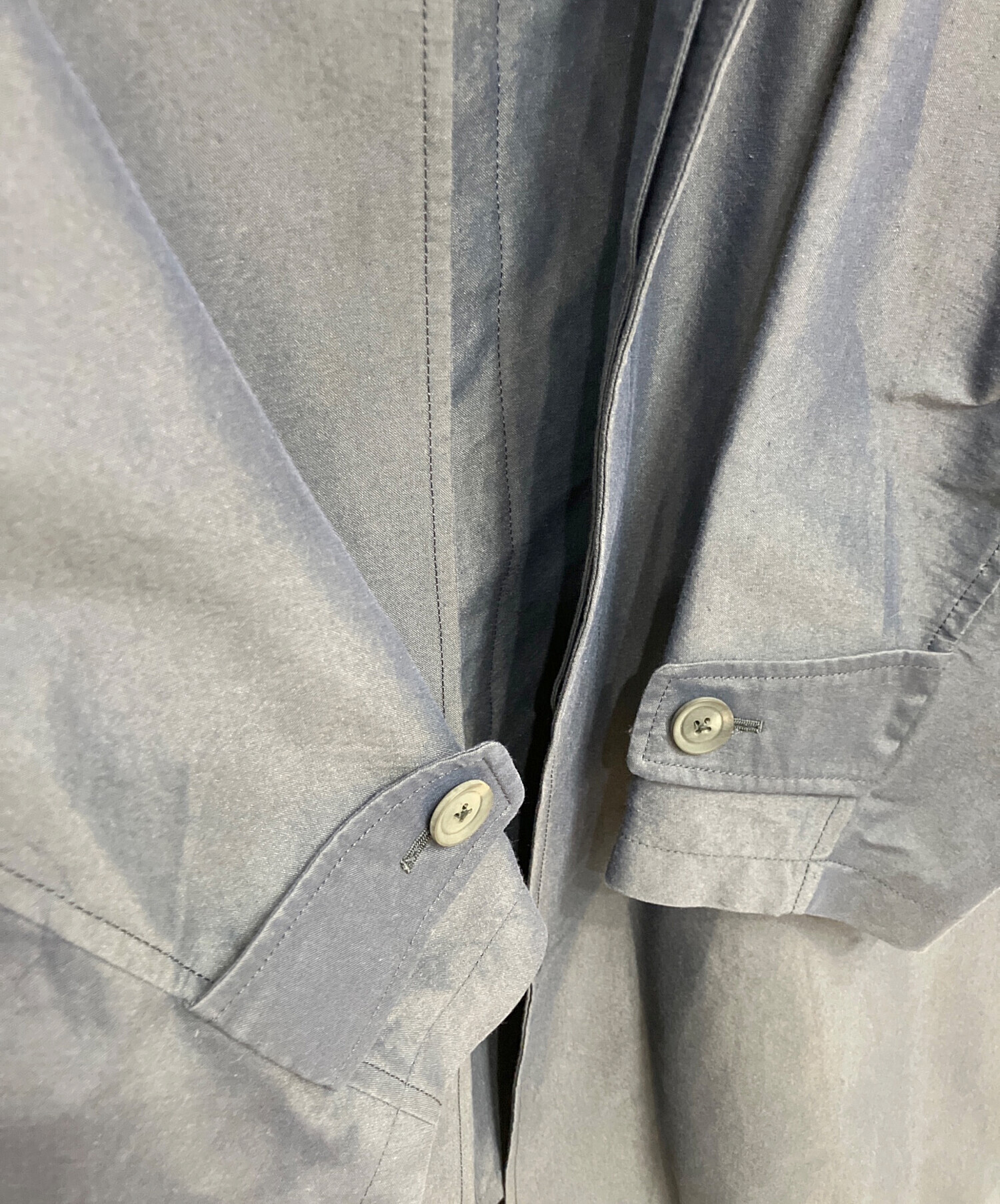 中古・古着通販】KOLOR (カラー) レイヤードステンカラーコート