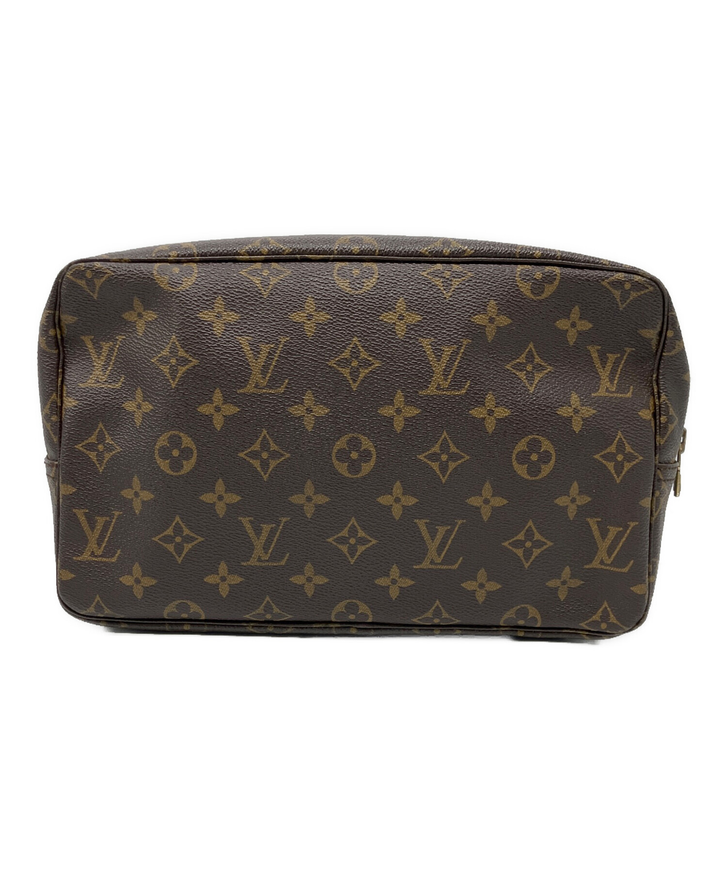 Louis Vuitton 化粧ポーチ ブラウン 中古・古着通販】LOUIS VUITTON (ルイ ヴィトン) コスメポーチ