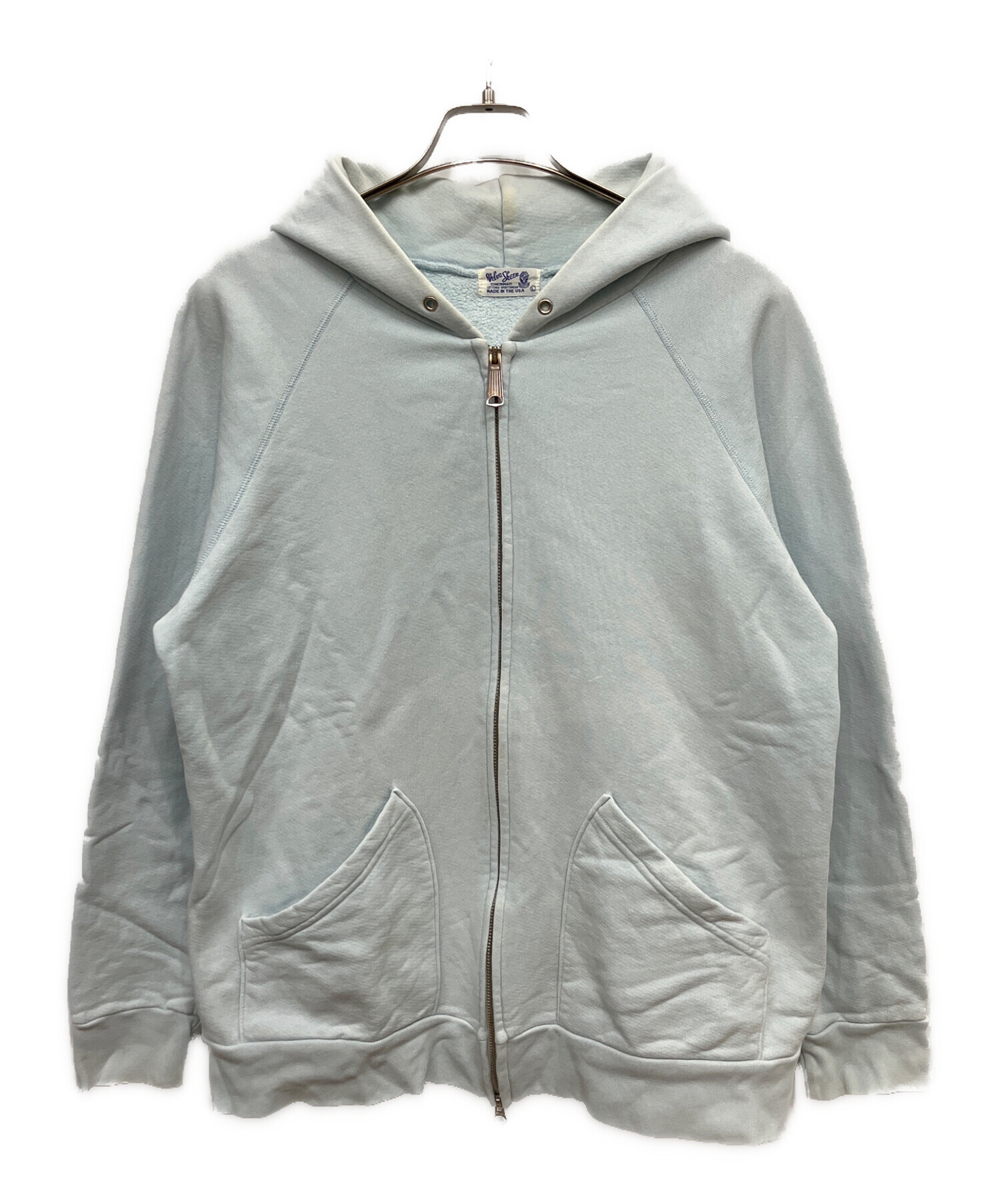中古・古着通販】velva sheen (ベルバシーン) ジップパーカー ブルー