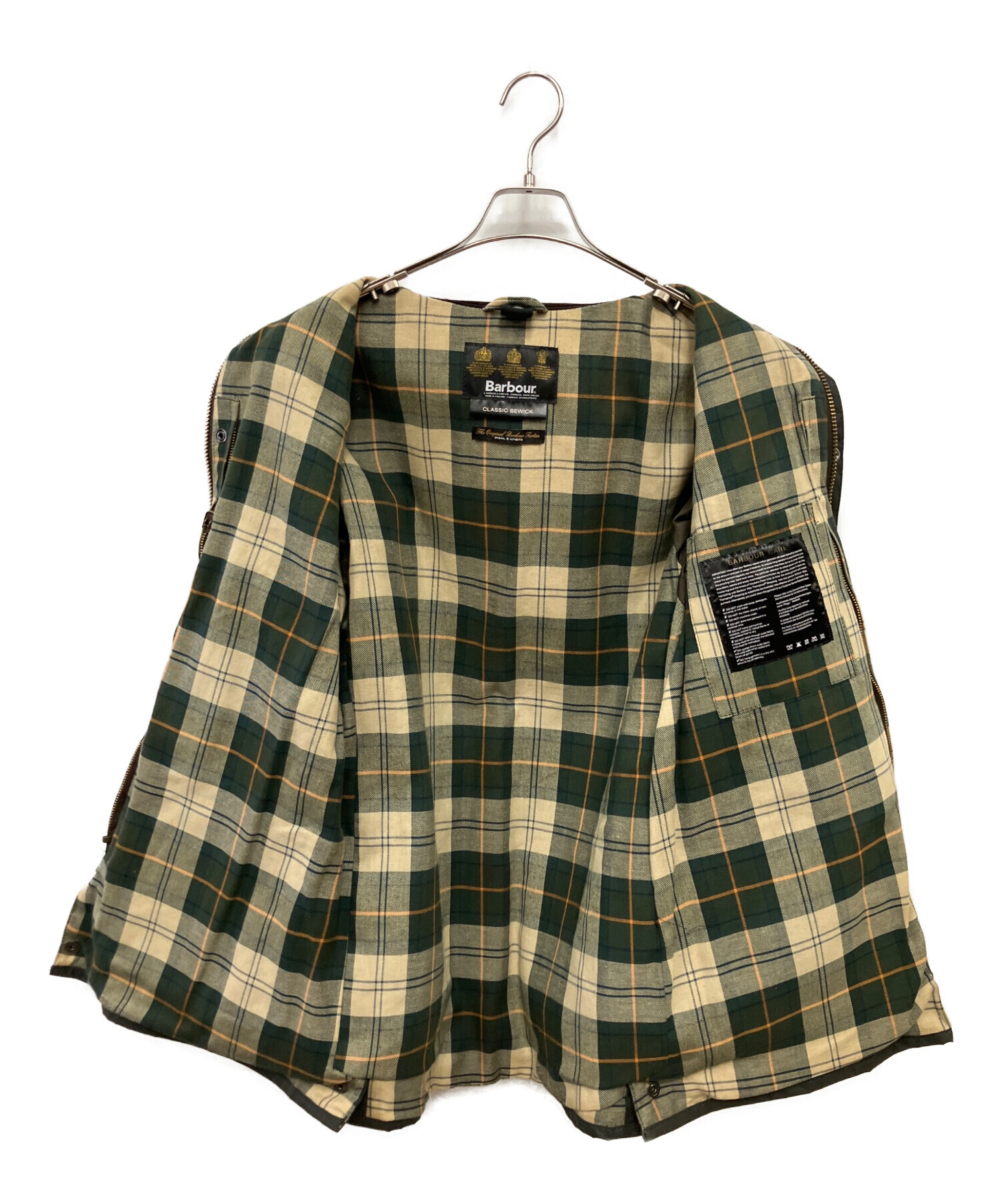 中古・古着通販】Barbour (バブアー) コート オリーブ サイズ:38