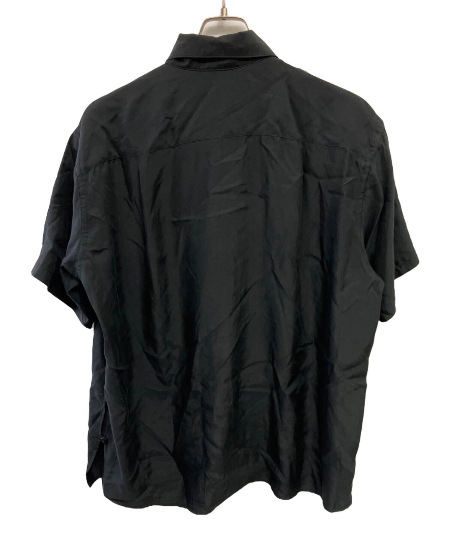 中古・古着通販】YOKE (ヨーク) CUPRO OPEN COLLAR SHIRT/半袖シャツ