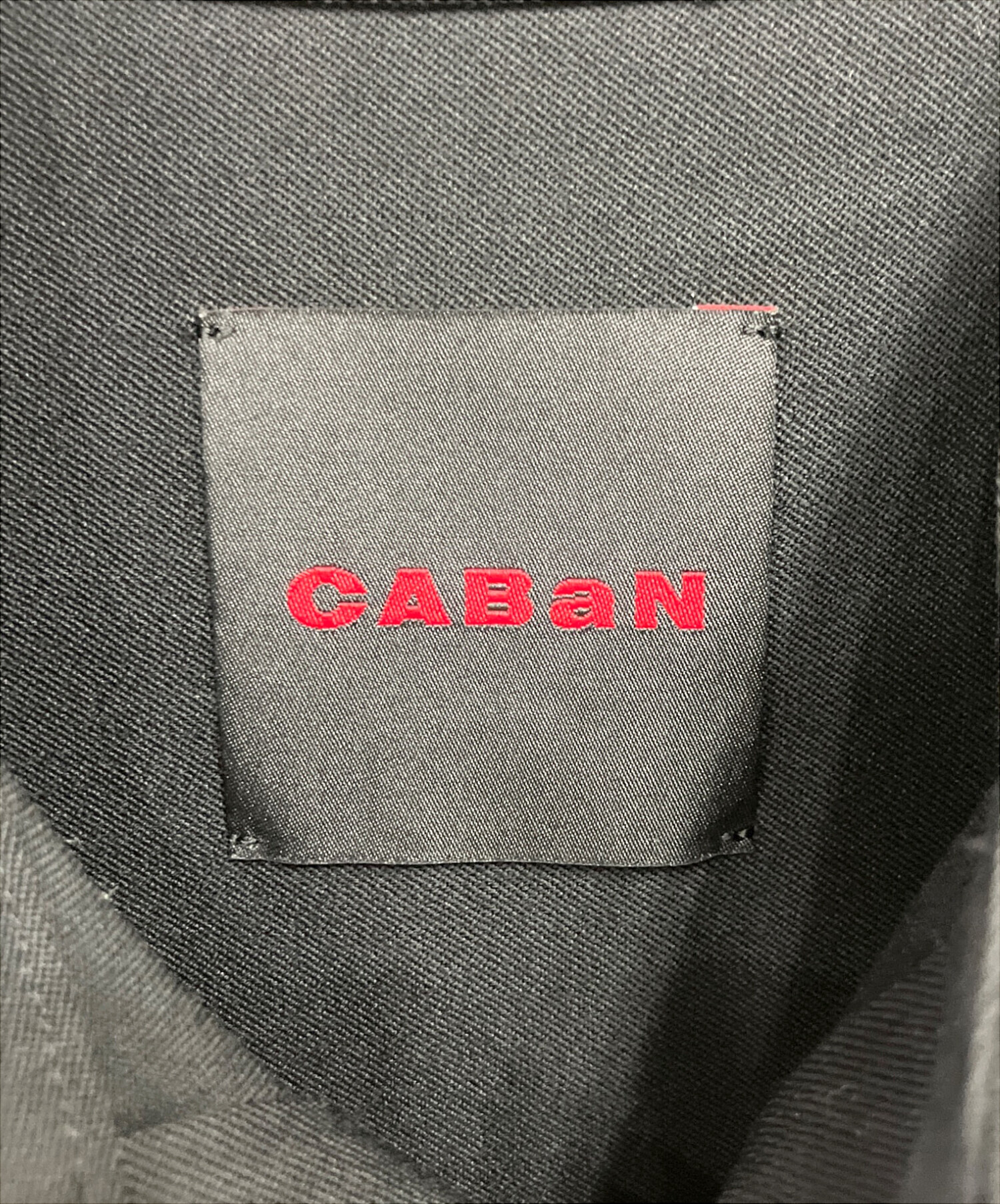 中古・古着通販】CABaN (キャバン) ウールギャバジン ビッグシャツ