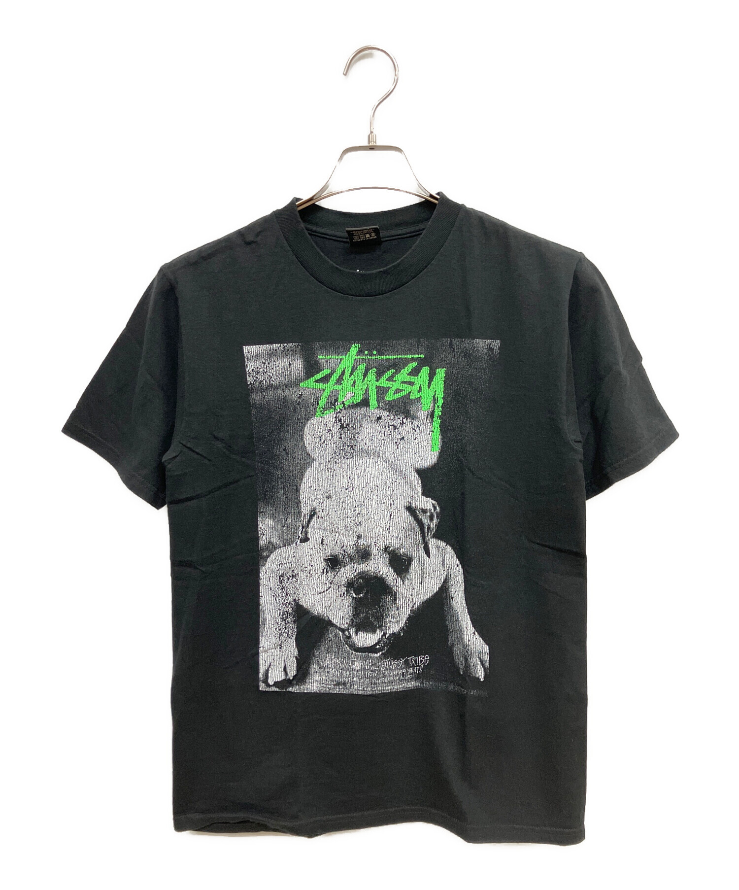 中古・古着通販】stussy (ステューシー) Tシャツ ブラック サイズ:S 