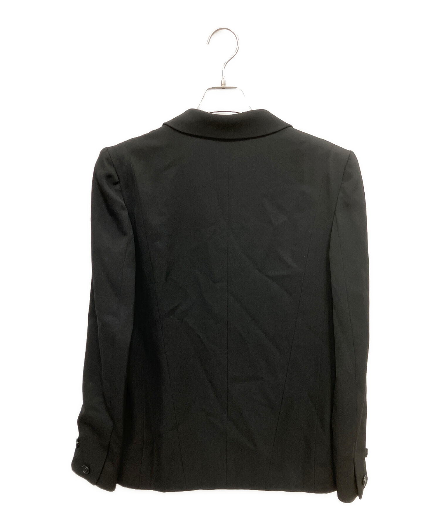中古・古着通販】CHANEL (シャネル) ジャケット ブラック サイズ:40 