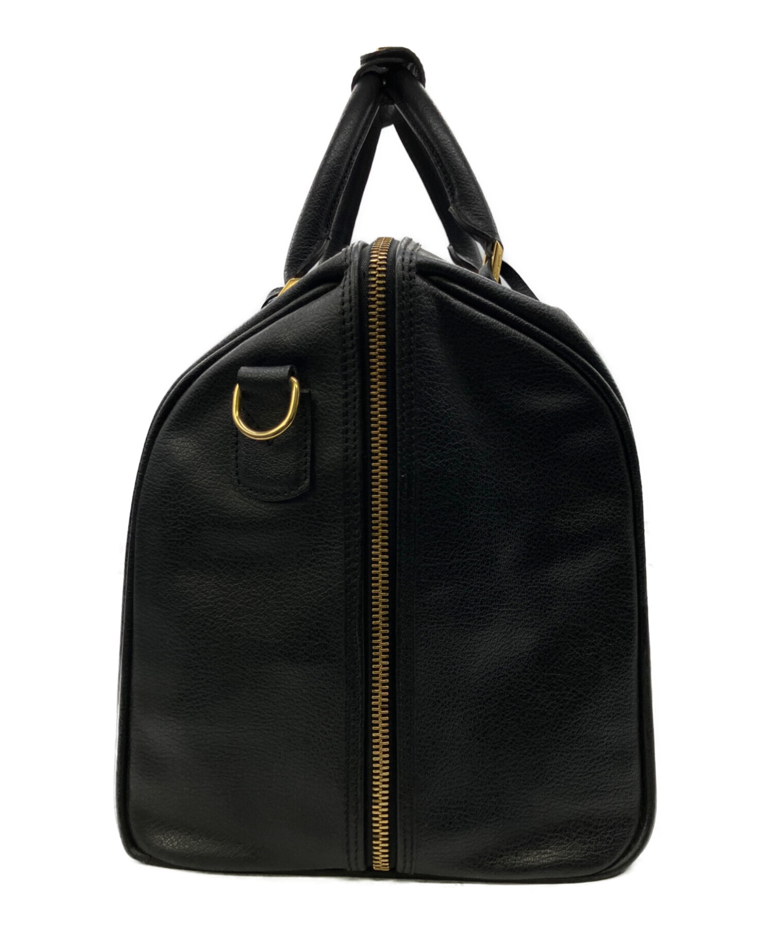 中古・古着通販】Ferragamo (フェラガモ) ボストンバッグ ブラック
