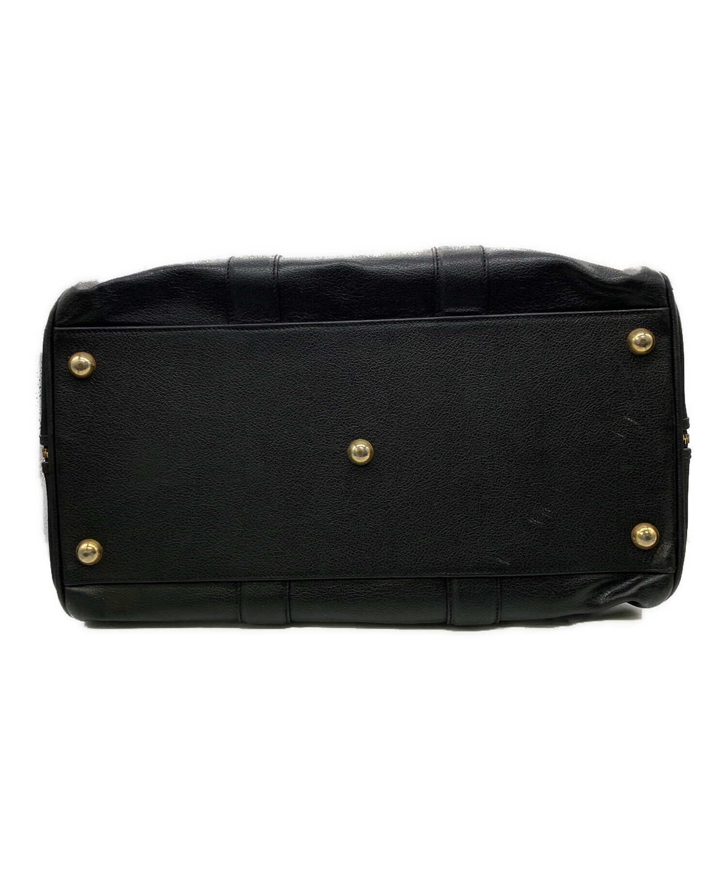 中古・古着通販】Ferragamo (フェラガモ) ボストンバッグ ブラック