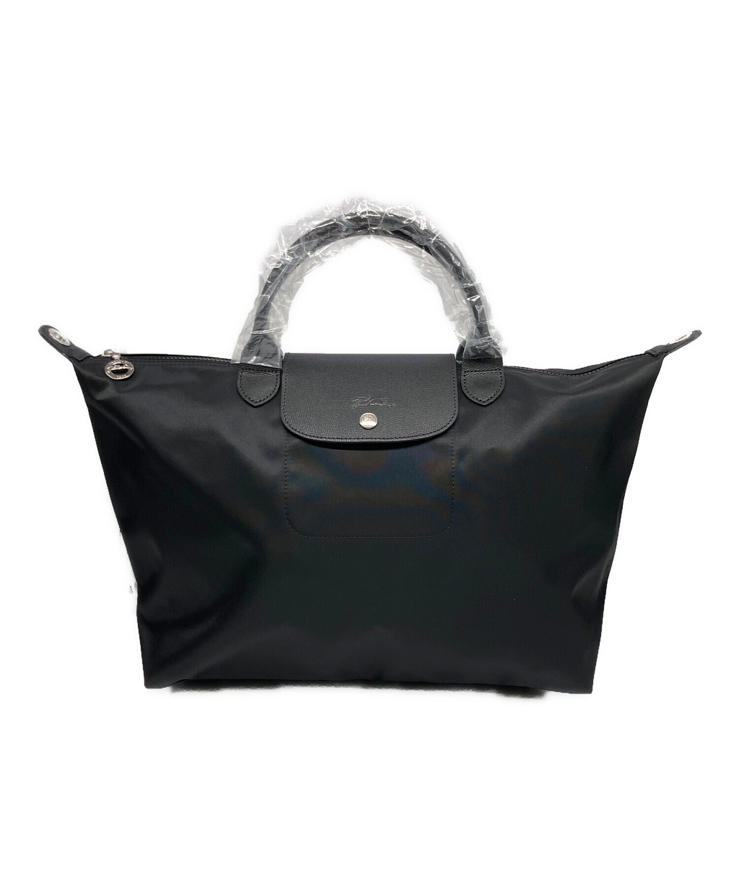 中古・古着通販】LONGCHAMP (ロンシャン) 2WAYバッグ ブラック 未使用 