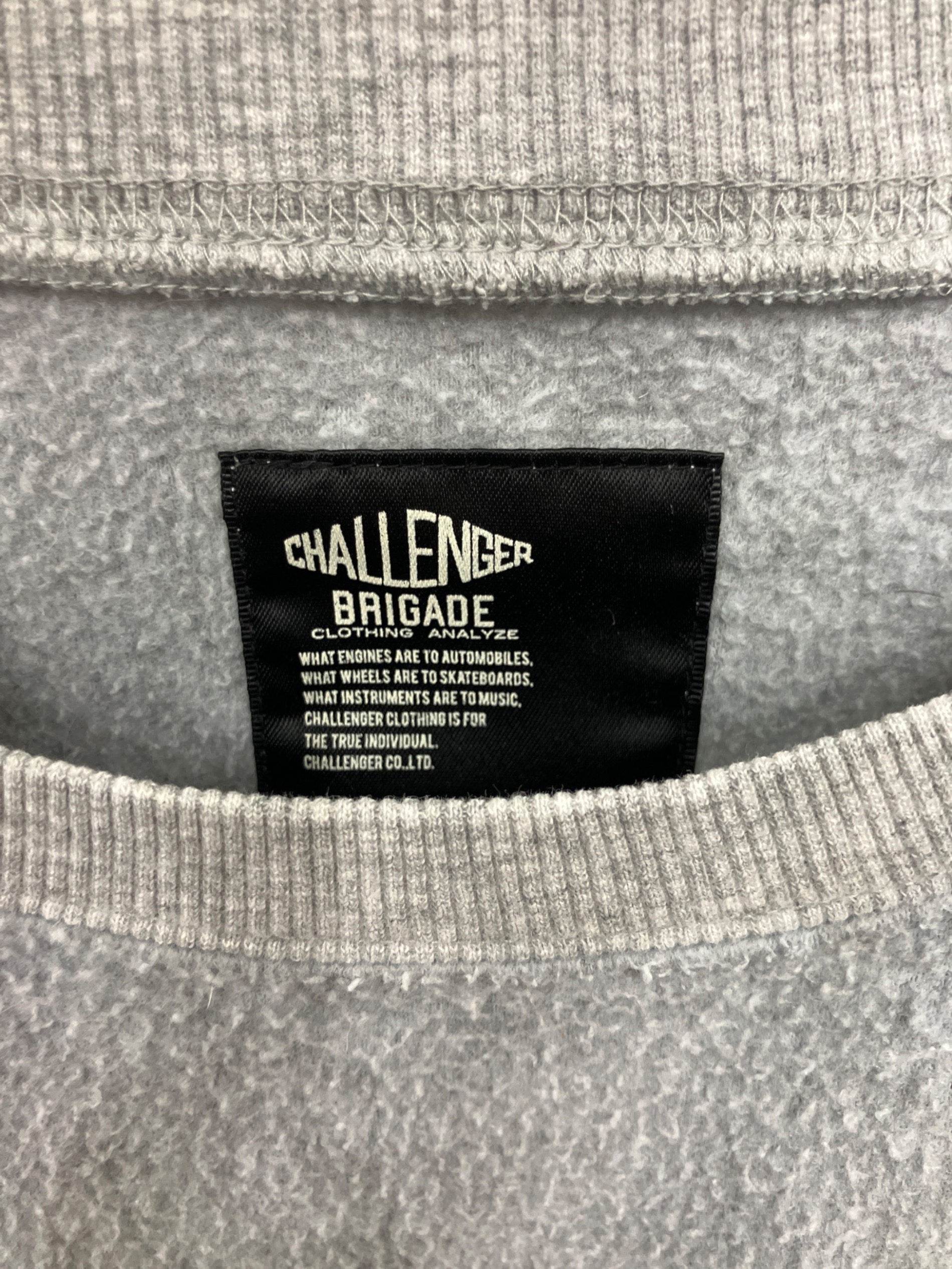 中古・古着通販】CHALLENGER (チャレンジャー) スウェット グレー