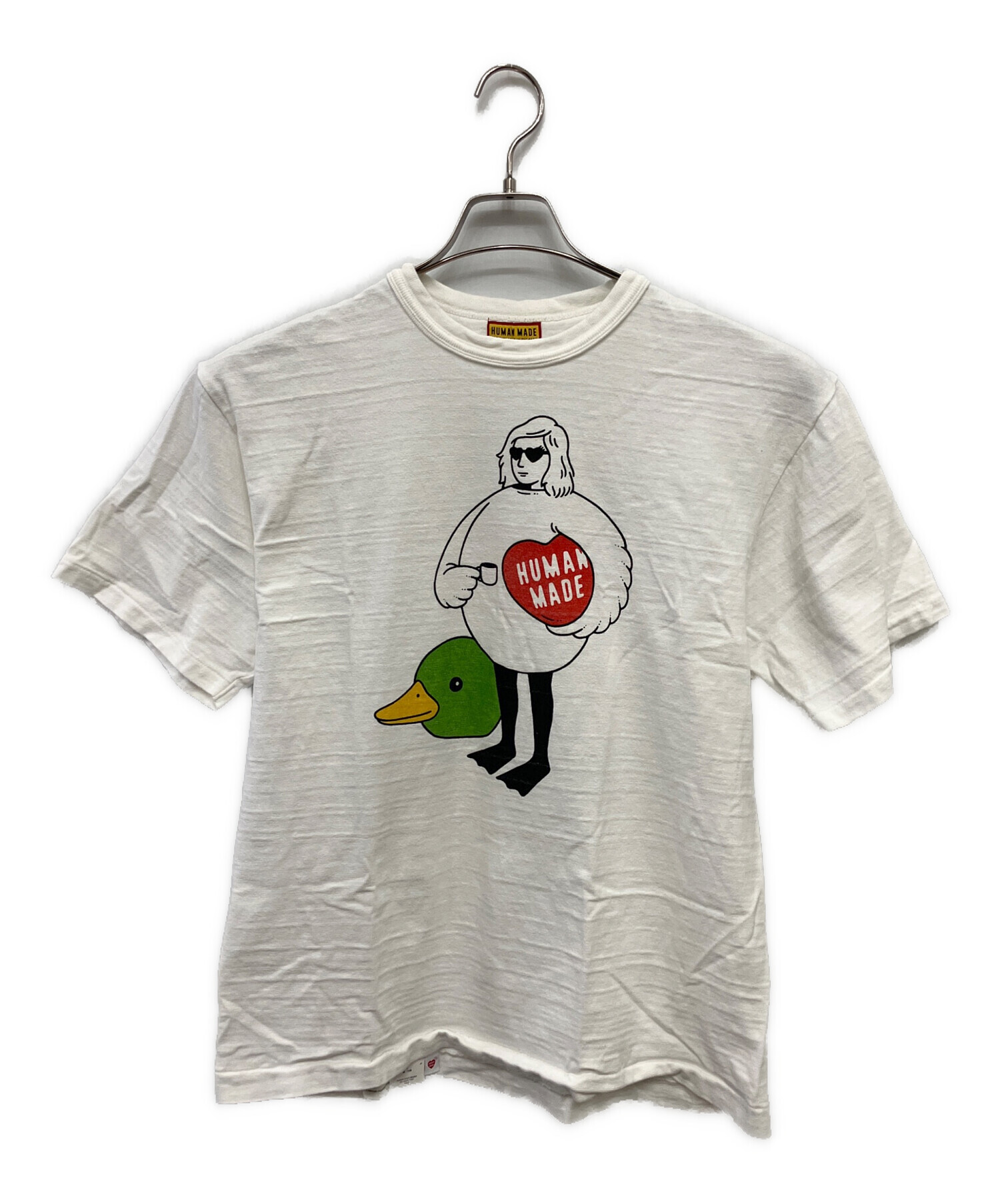 HUMAN MADEヒューマンメイド（3XL）半袖Tシャツ カットソー プリント 中古・古着通販】HUMAN MADE (ヒューマンメイド) 半袖カットソー