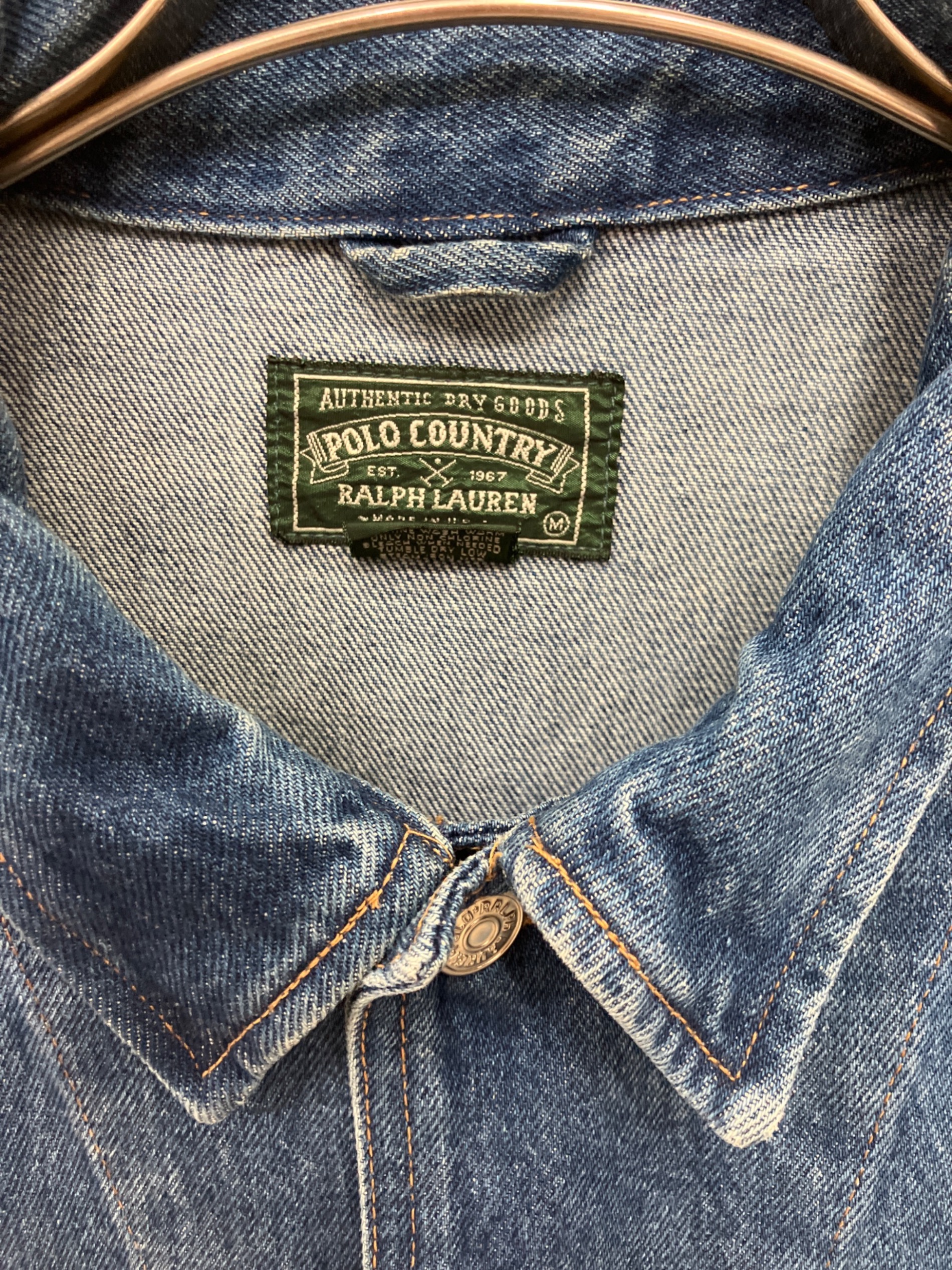 中古・古着通販】POLO COUNTRY (ポロカントリー) デニムジャケット