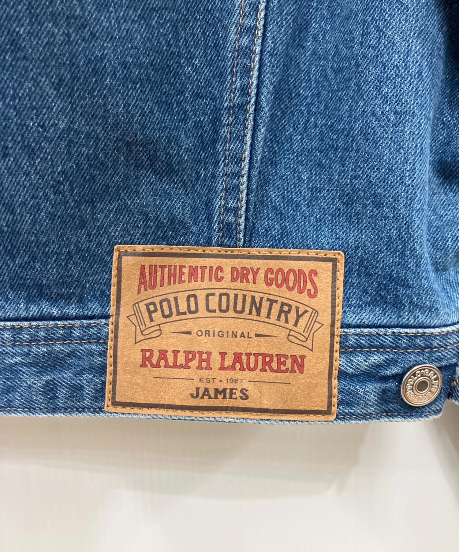 中古・古着通販】POLO COUNTRY (ポロカントリー) デニムジャケット