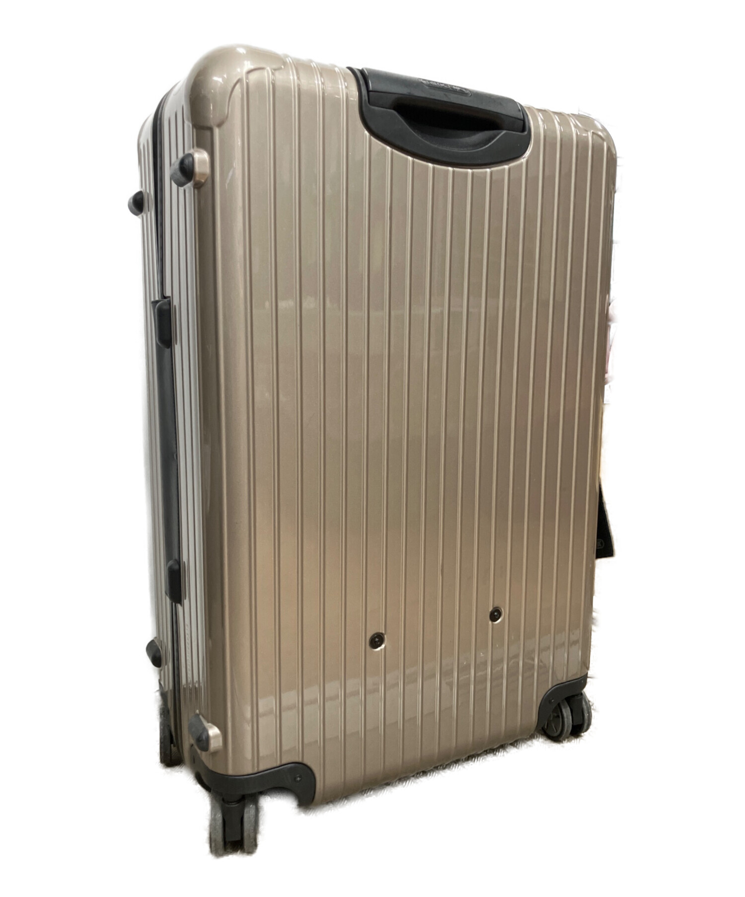 リモワ RIMOWA サルサ初期型 33L 2輪【中古・希少モデル】 中古・古着通販】RIMOWA (リモワ) サルサ カーキ｜ブランド・古着通販