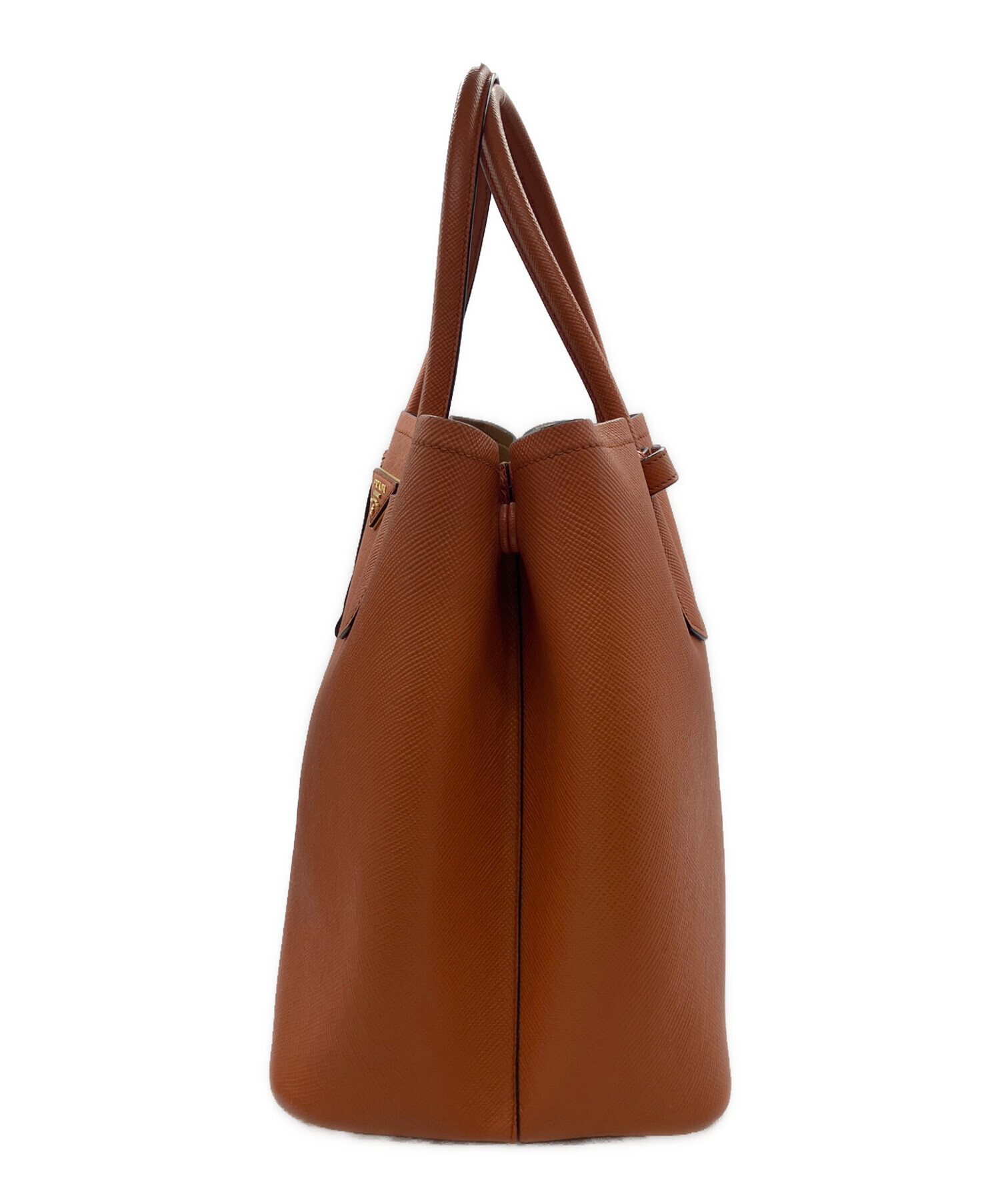 中古・古着通販】PRADA (プラダ) サフィアーノ オレンジ｜ブランド
