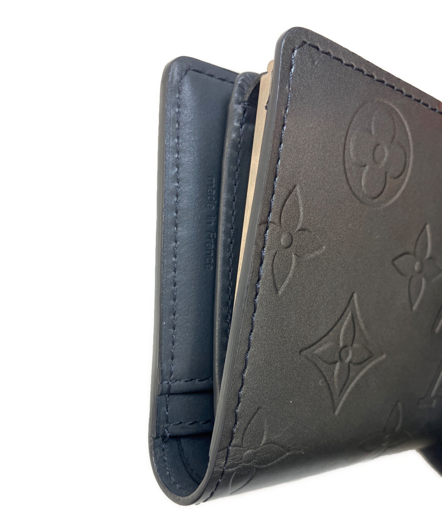 中古・古着通販】LOUIS VUITTON (ルイ ヴィトン) 2つ折り財布 グレー