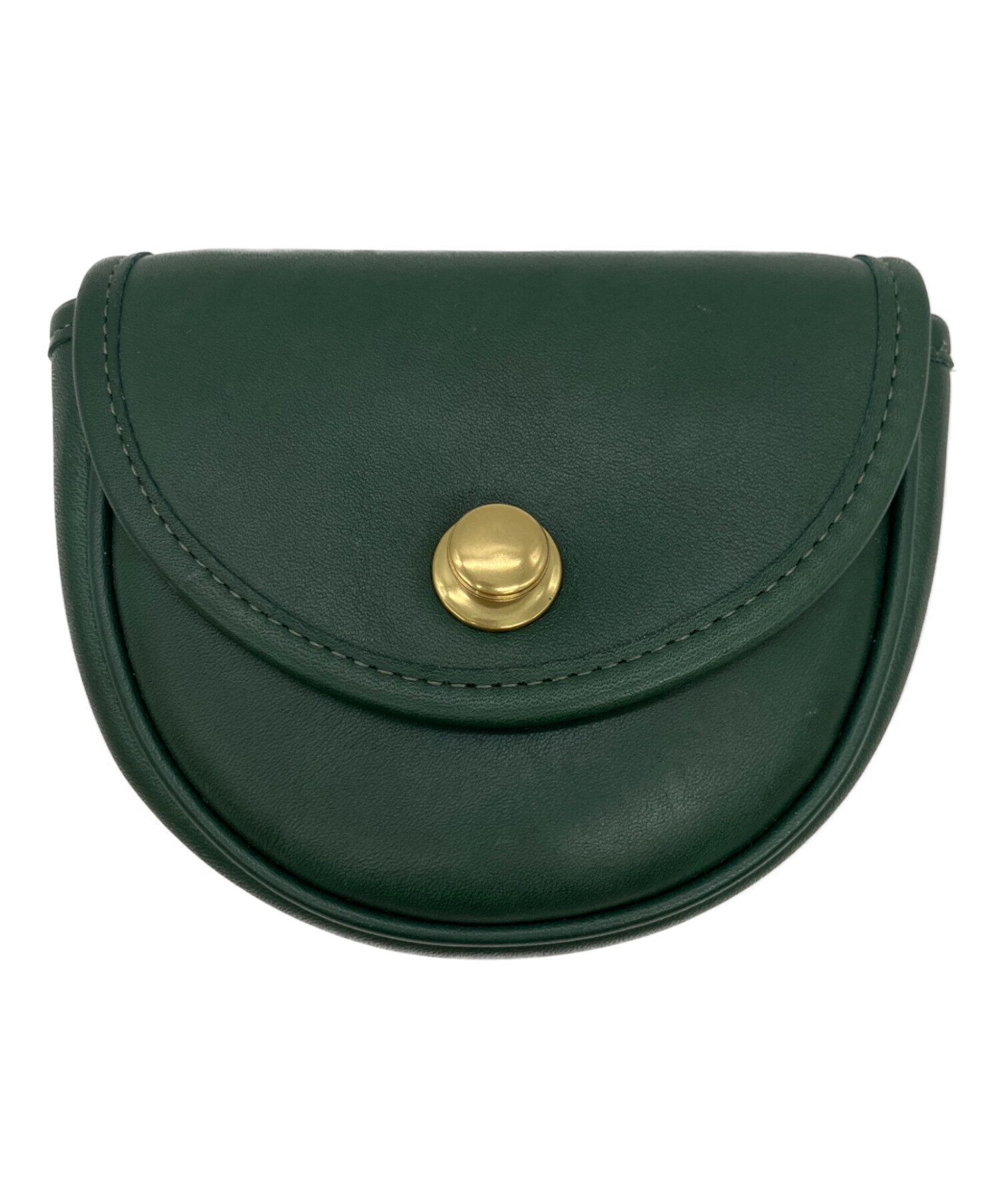 中古・古着通販】COACH (コーチ) ショルダーポーチ グリーン｜ブランド