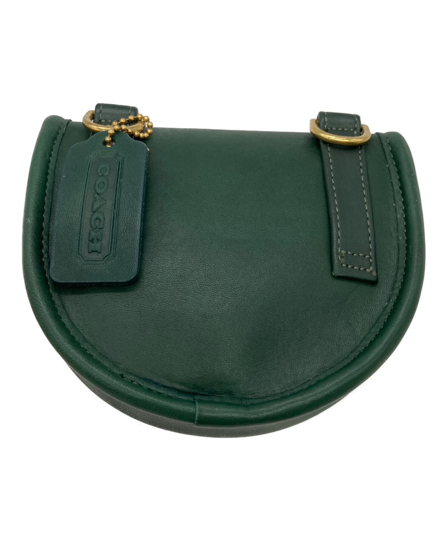 中古・古着通販】COACH (コーチ) ショルダーポーチ グリーン｜ブランド 