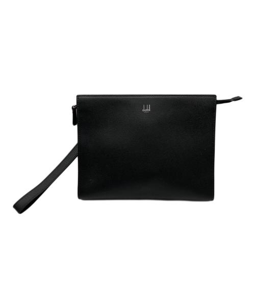 ダンヒルのポーチ 中古・古着通販】dunhill (ダンヒル) ジップポーチ ブラック｜ブランド