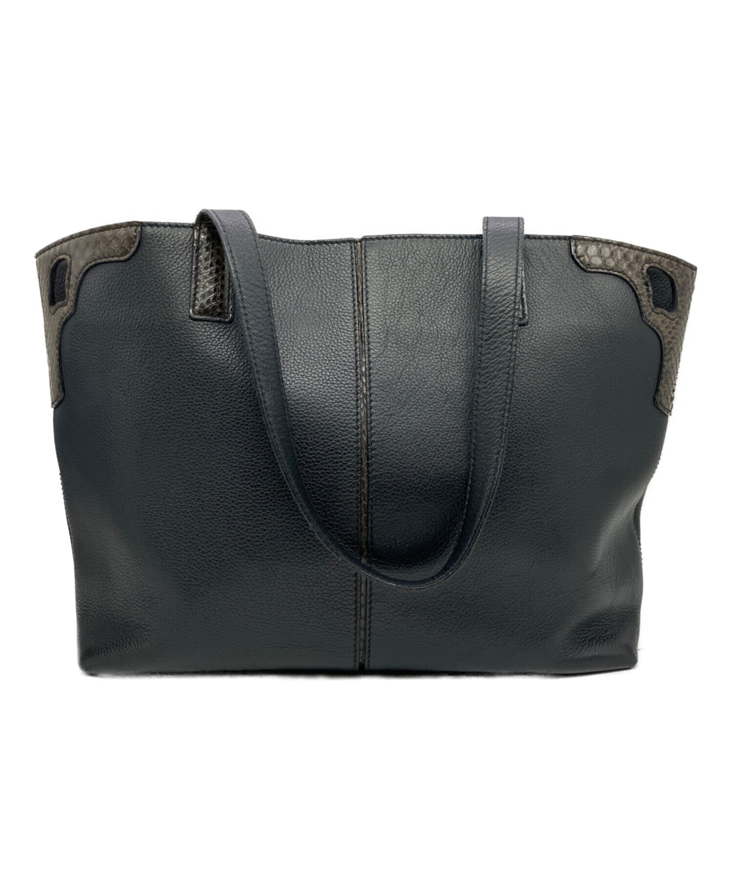 中古・古着通販】Cartier (カルティエ) トートバッグ ブラック 