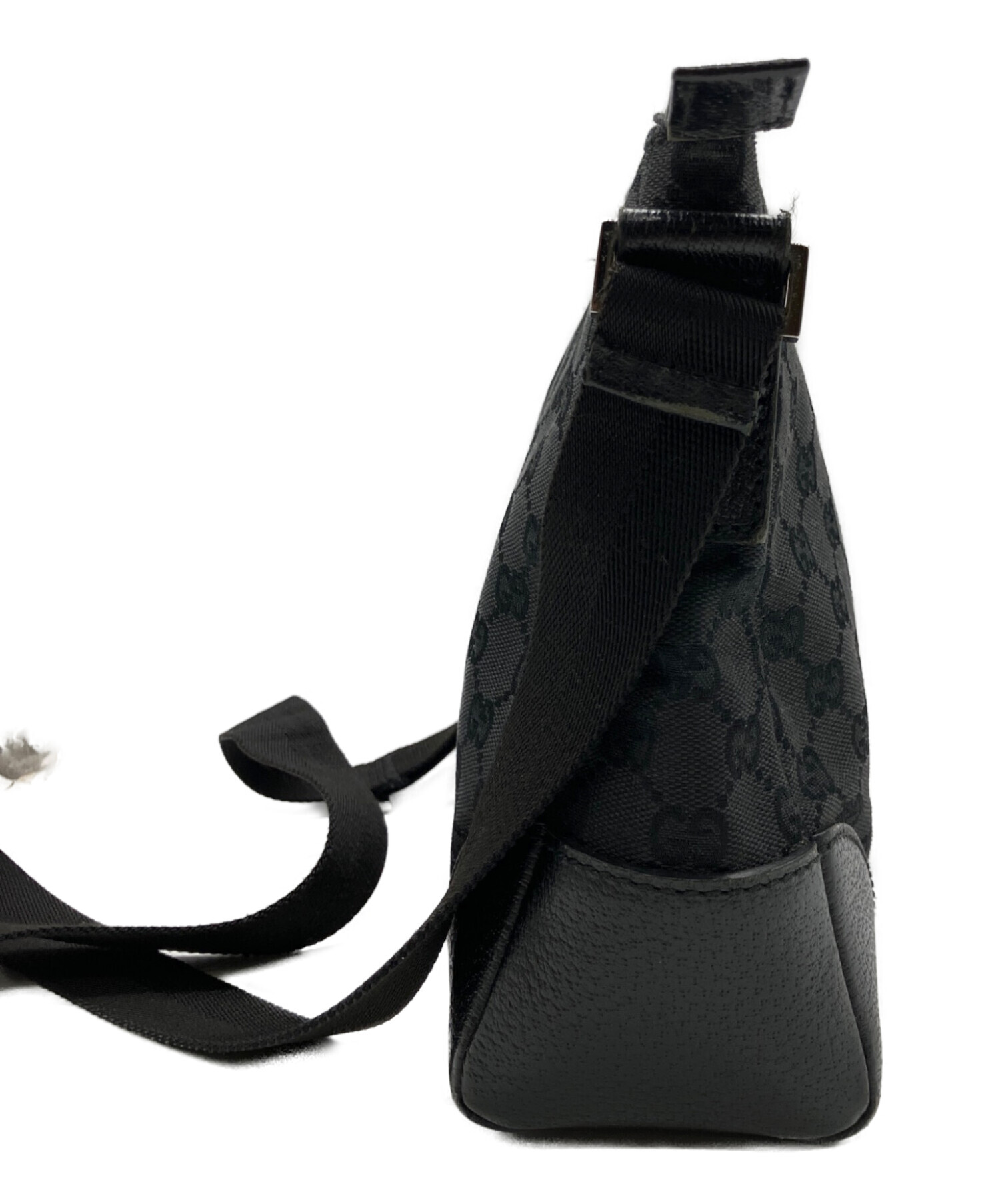 中古・古着通販】GUCCI (グッチ) ショルダーバッグ ブラック｜ブランド