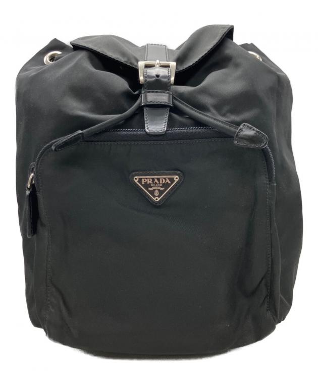 中古・古着通販】PRADA (プラダ) ミニリュック ブラック｜ブランド
