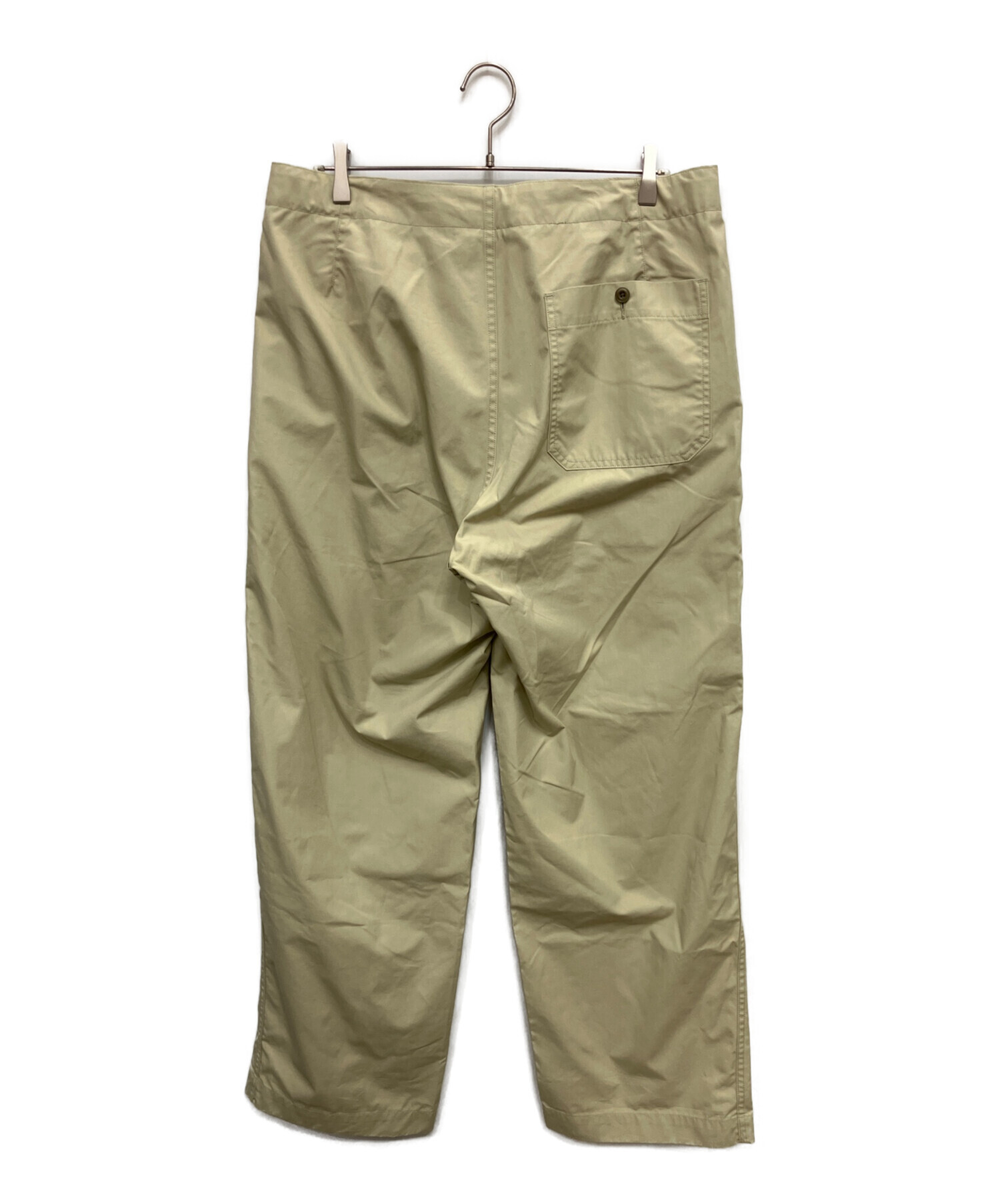 中古・古着通販】nanamica (ナナミカ) Side Belt Wide Pants ベージュ