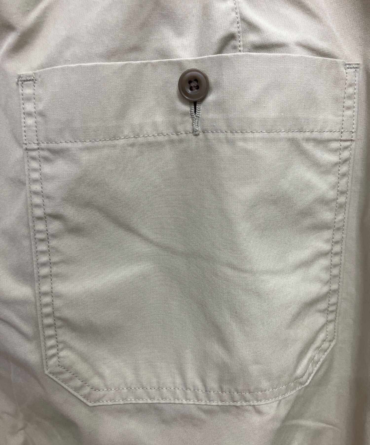 中古・古着通販】nanamica (ナナミカ) Side Belt Wide Pants ベージュ